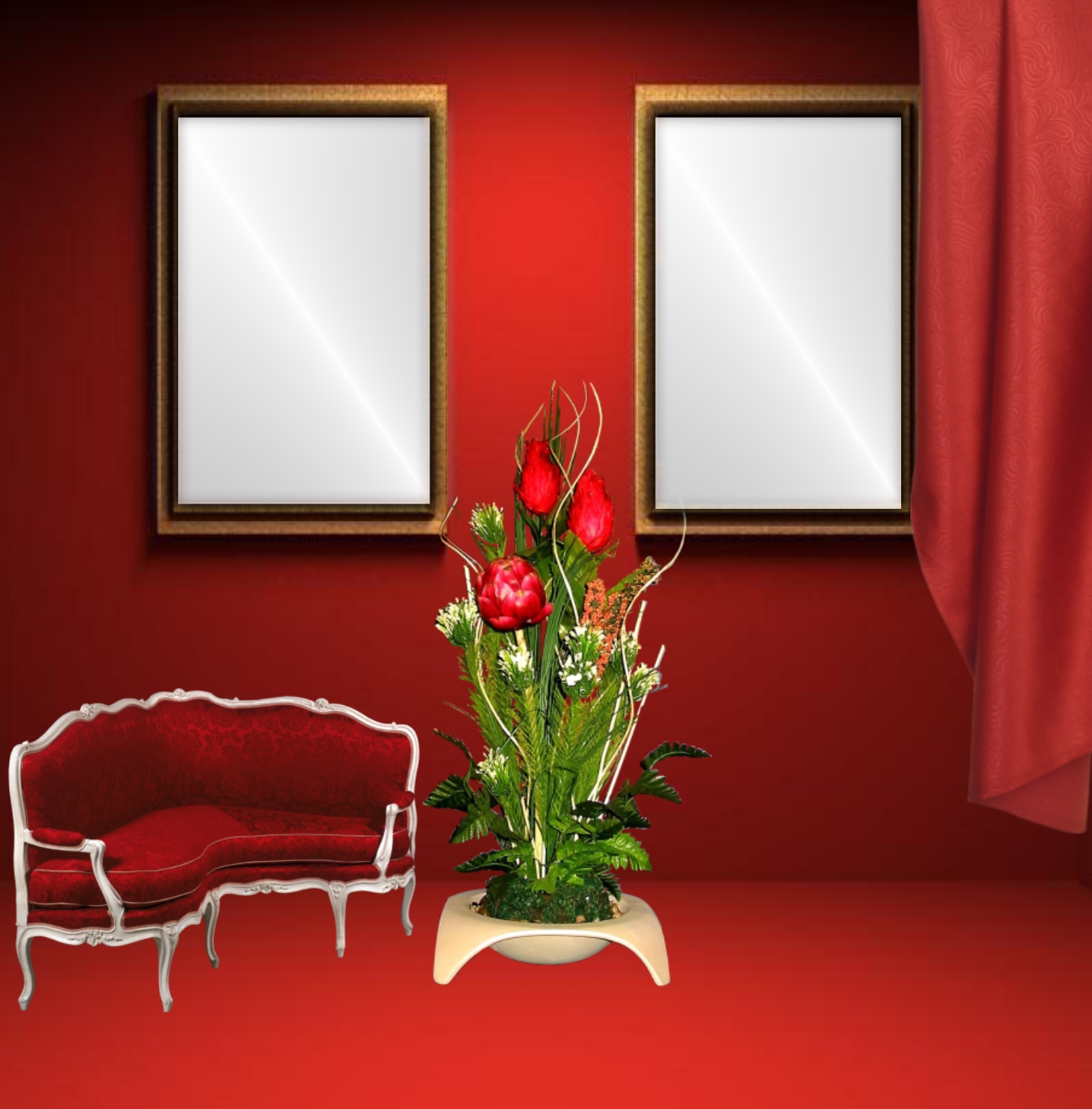 Emily50's Picture Frames Red Room Photo Frame Ghy01 picture Frames