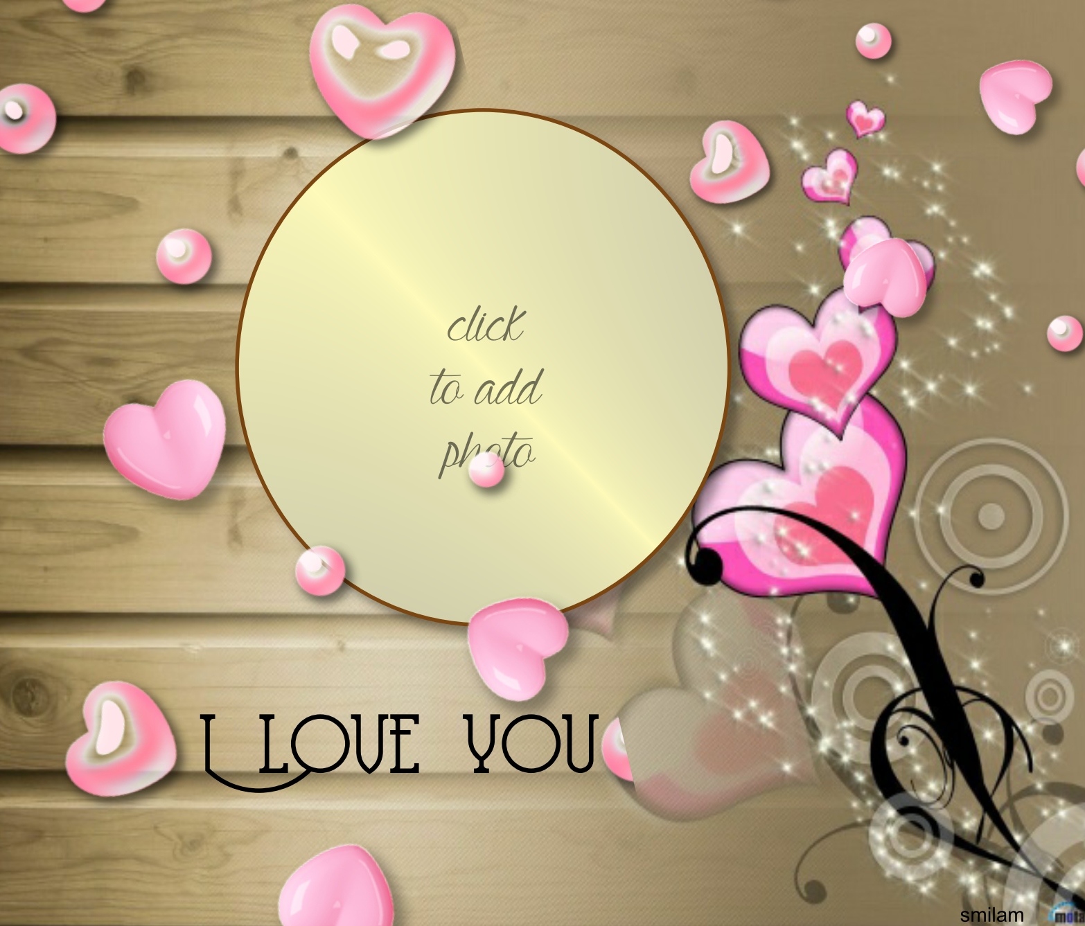 smilam's I Love You Frames Love Frames I Love You Frame hearts