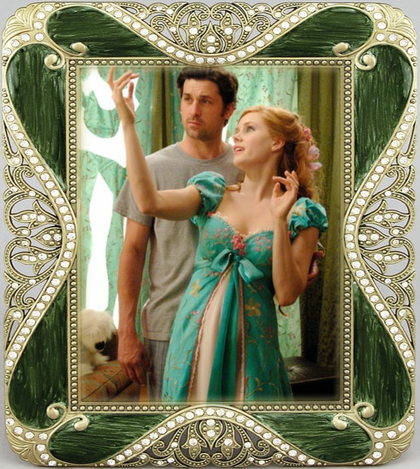 marialedesma1958's Picture Frames 2011 June Green Metal Frame You