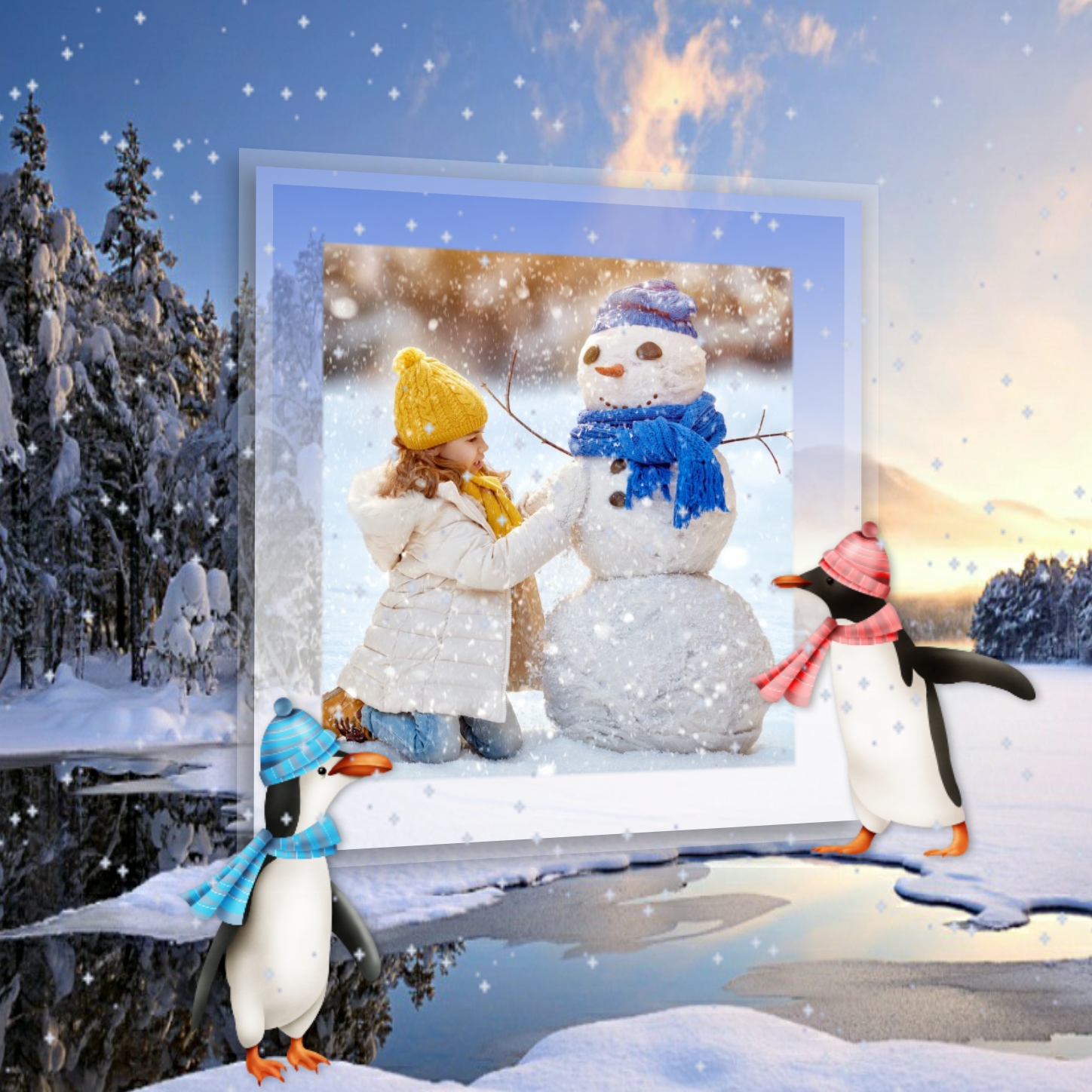 Elizabeth's WINTER ️ 1/2 (Fun/Disney/Kids) - Winter Winter Fun Penguin ...