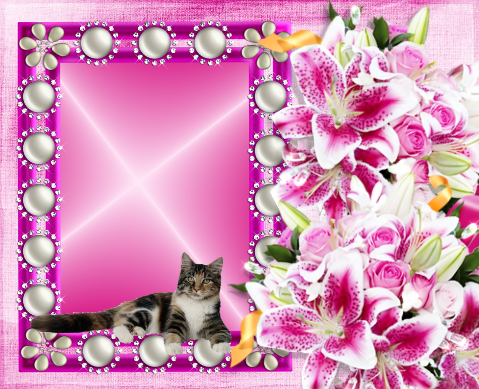 Sinnlich's Classic Kimi Frames 2010 August October Lily Roses