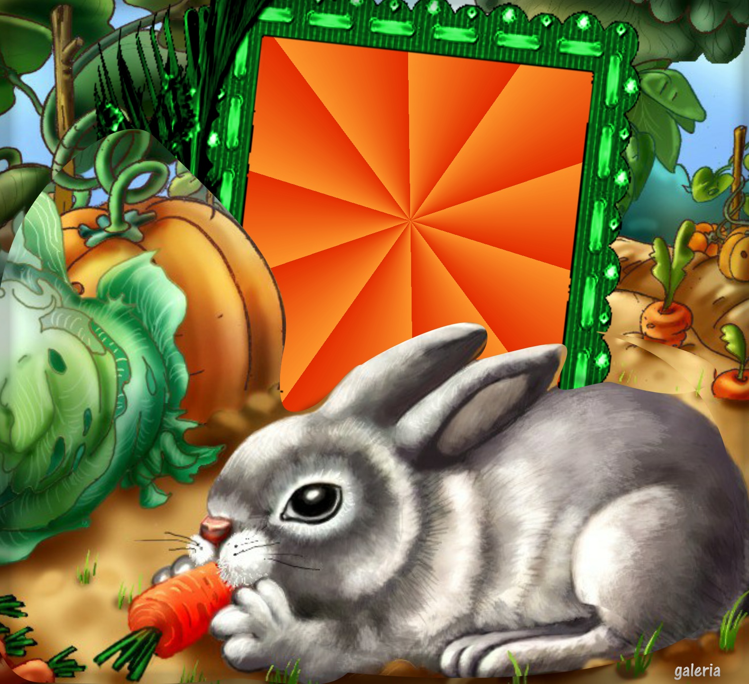 Linnea-Olivia's Easter Sunday Frames - 2011 April - Wielkanoc-Ostern ...