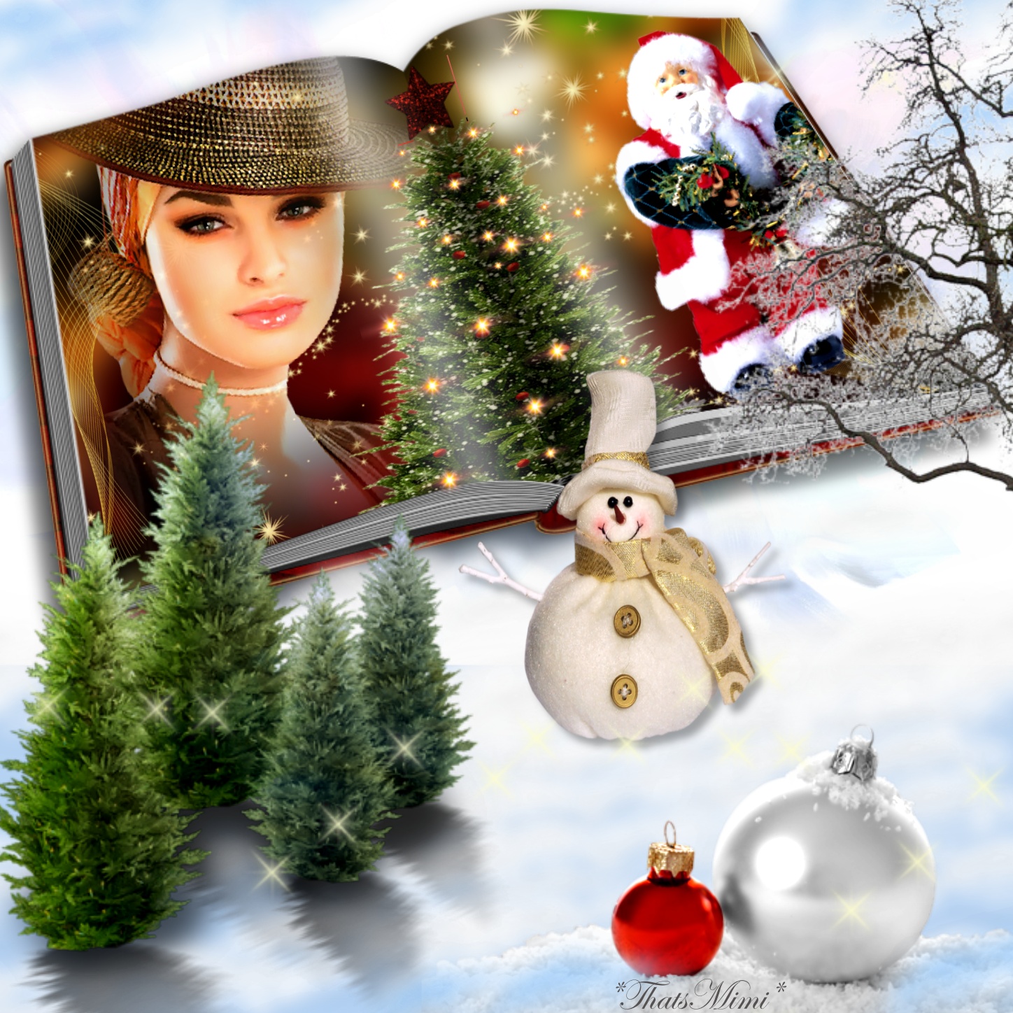 ThatsMimi s Christma Frames 2012 December Christmas Book 