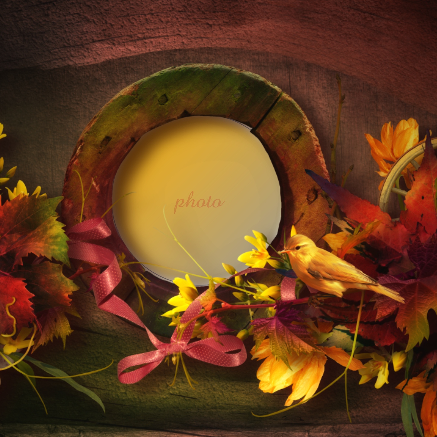 Red Fall Frame evangeline's Fall Frames - 2011 - Autumn Memories Autumn, Fall, leaves ...