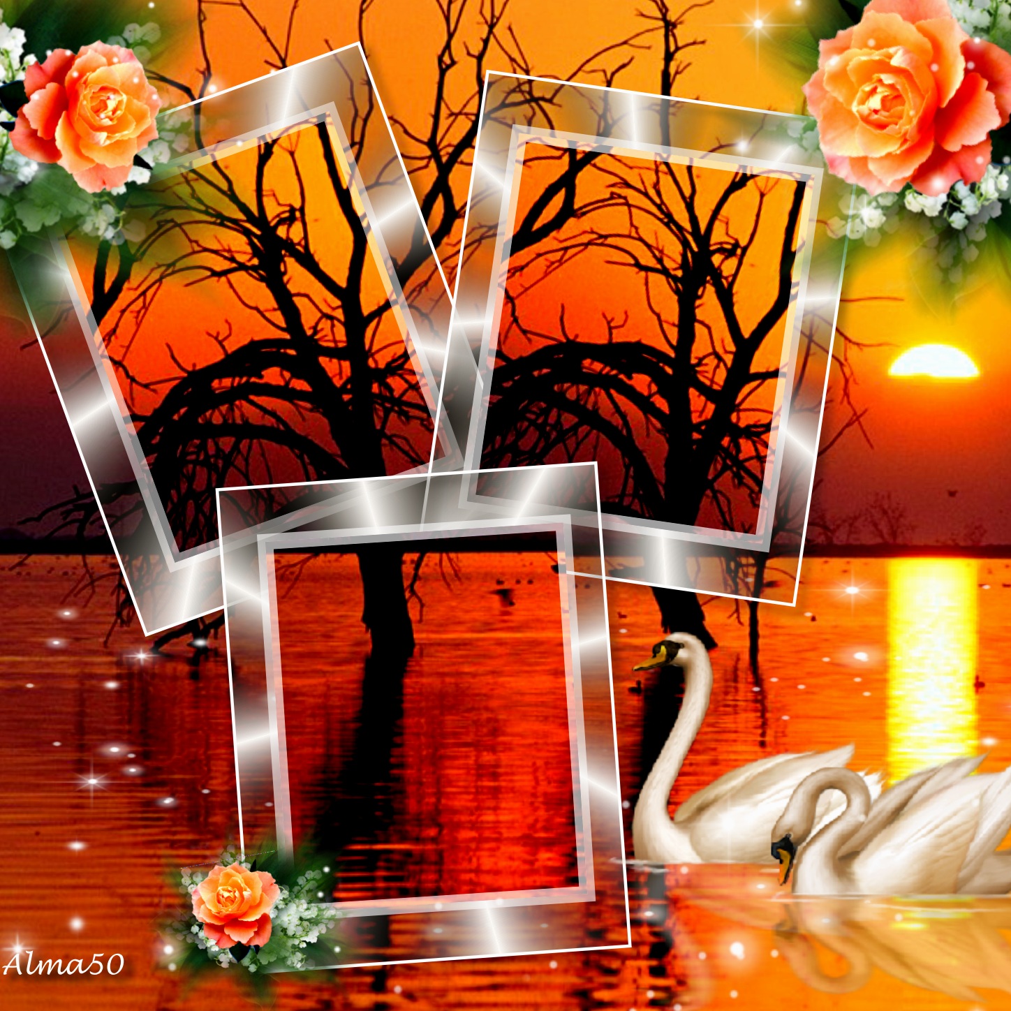 alma50's My Family Frames 2013 October 2013 November Family Frame