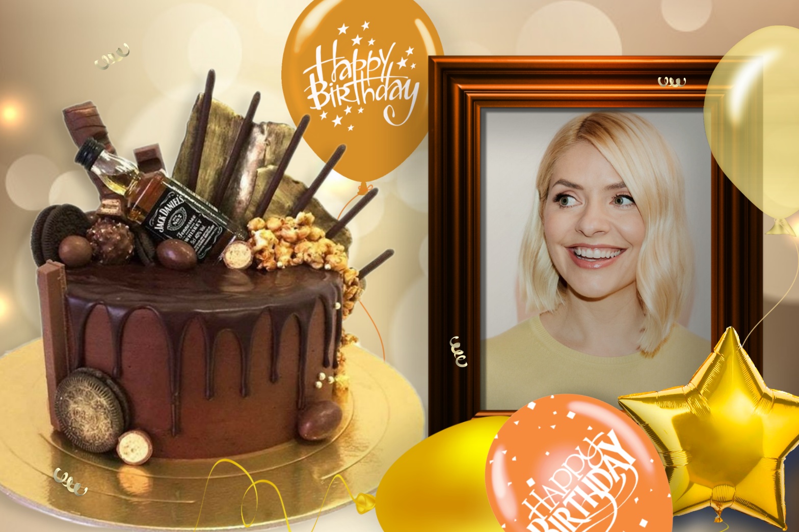 Elizabeth's BIRTHDAYS 🥳 1/2 A Special Date Birthday Cake Novelty Cake