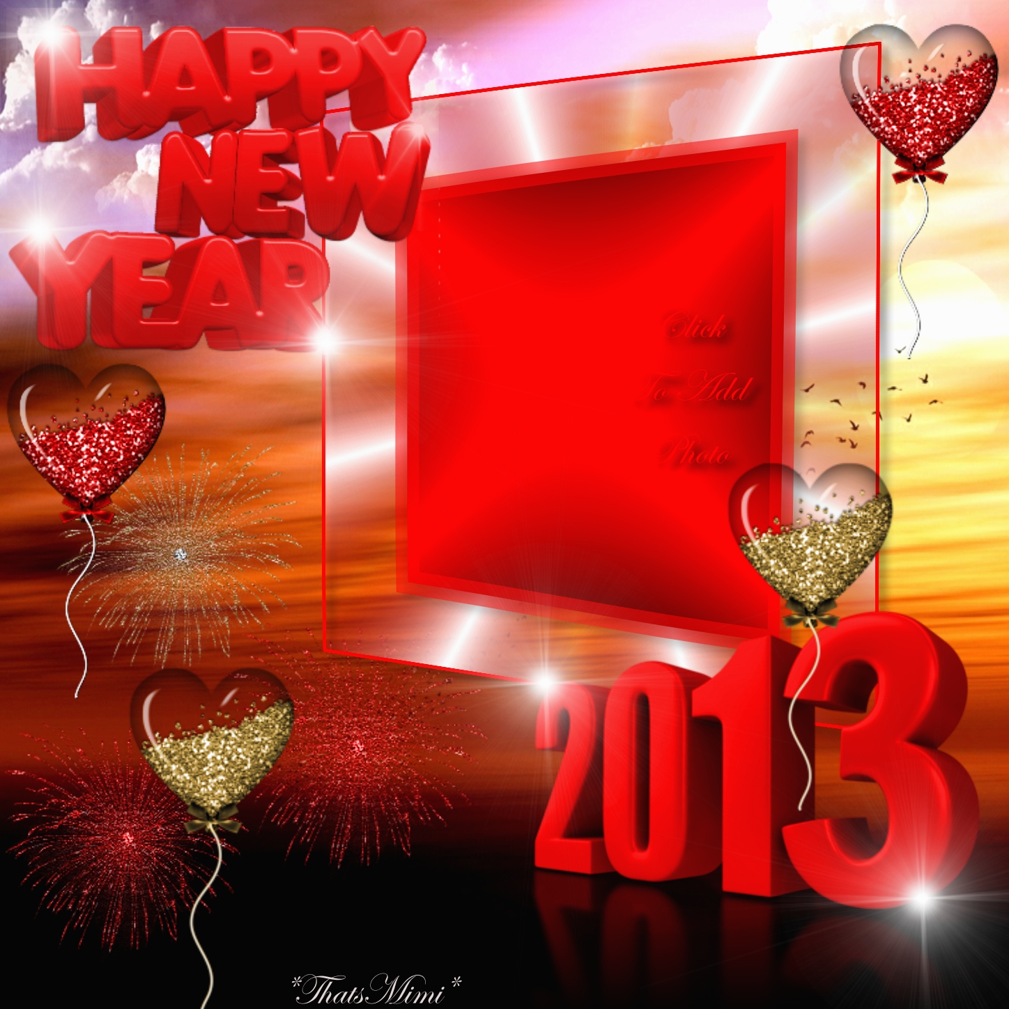 ThatsMimi's New Year's Eve Frames 2012 December 2013 October