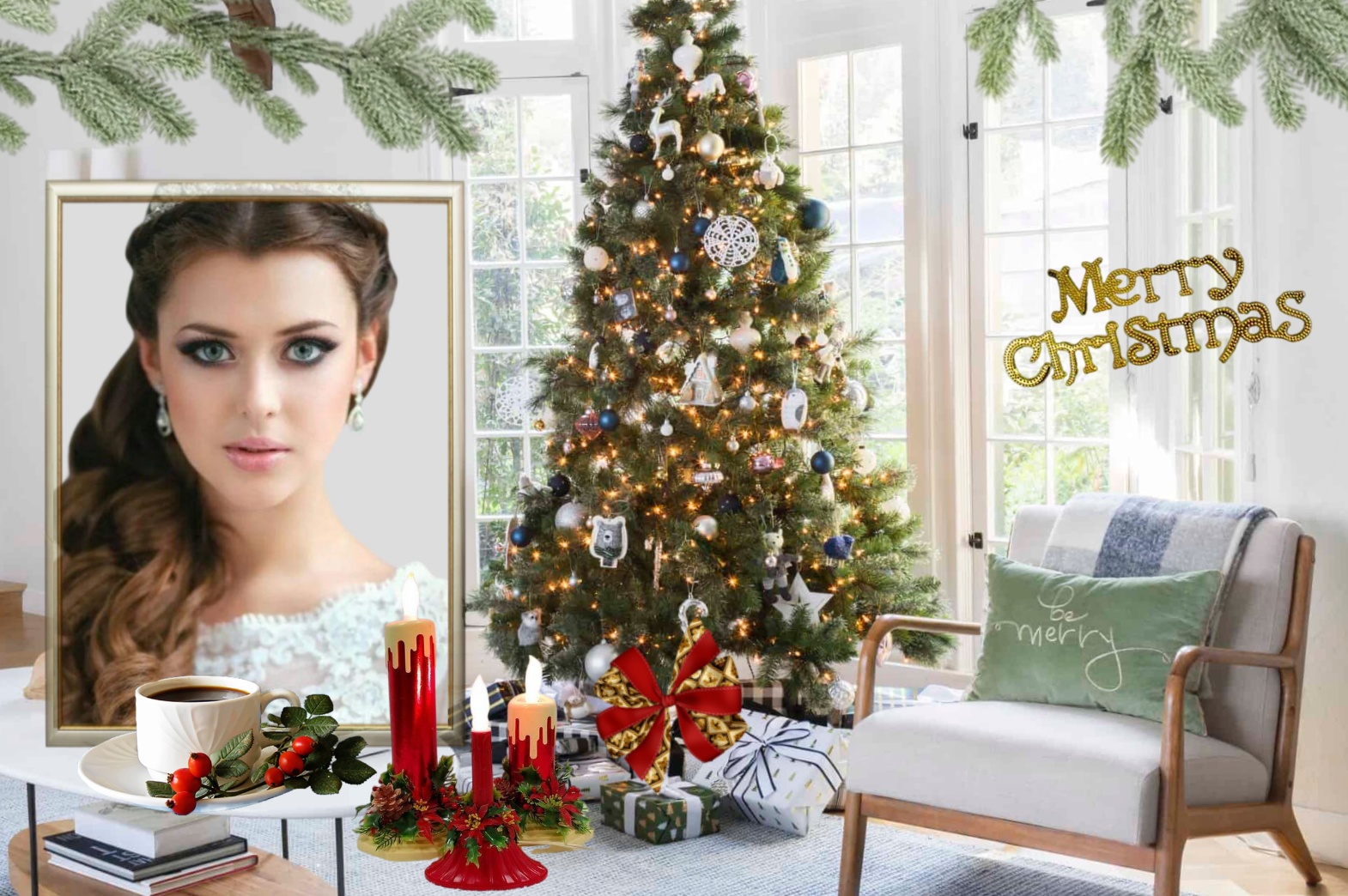 Emily50's Christmas Frame - Christmas Merry Christmas Emily50Happy ...