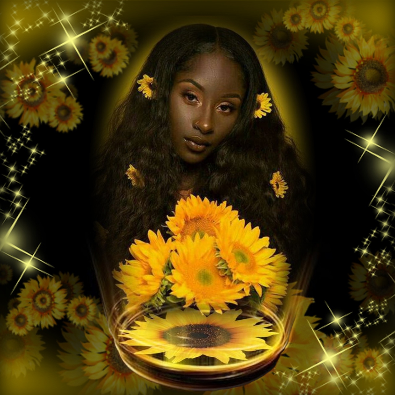 Adelaide's SUNFLOWERS GIRASSOIS GIRASOLES Adelaide Adelaide