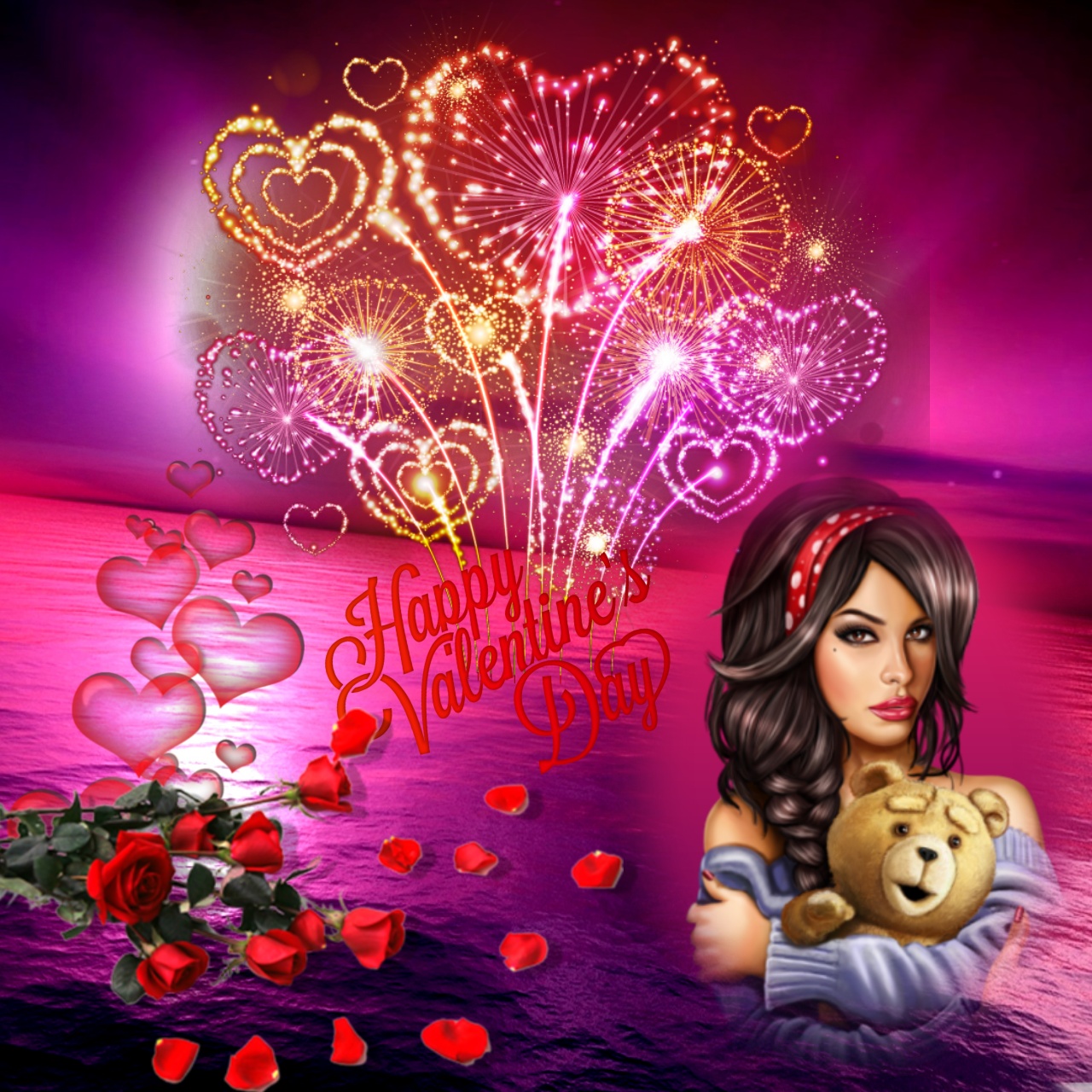 Imikimi Zo - Valentine's Day Frames - Happy Valentine - It'sMichelle