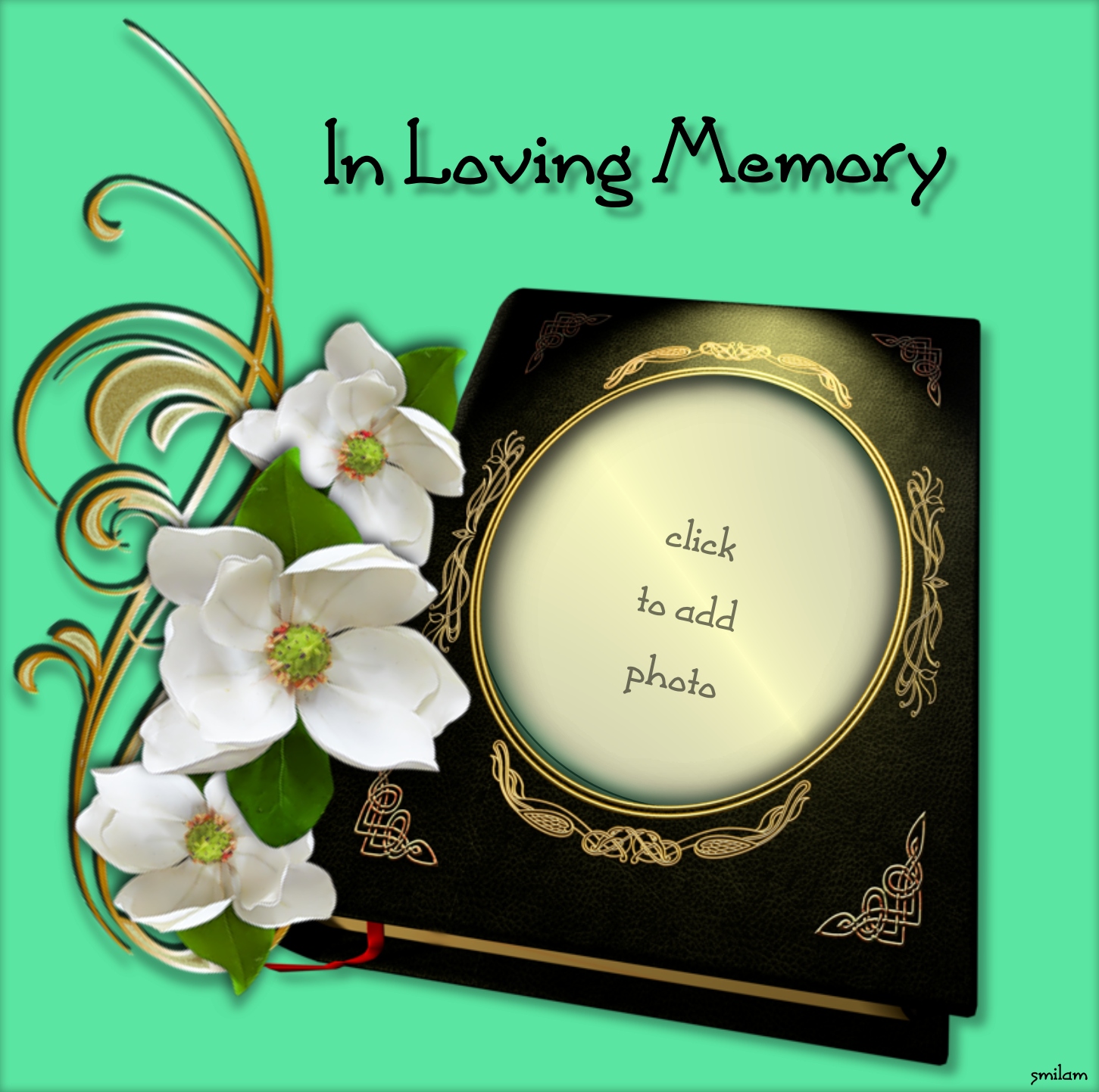 smilam's In Memory Of... Frames - In Loving Memory Book 2007 with photo ...