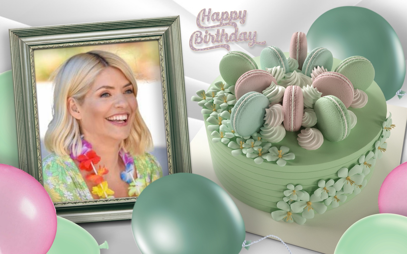 Elizabeth's BIRTHDAYS 🥳 1/2 A Special Date Birthday Cake Happy