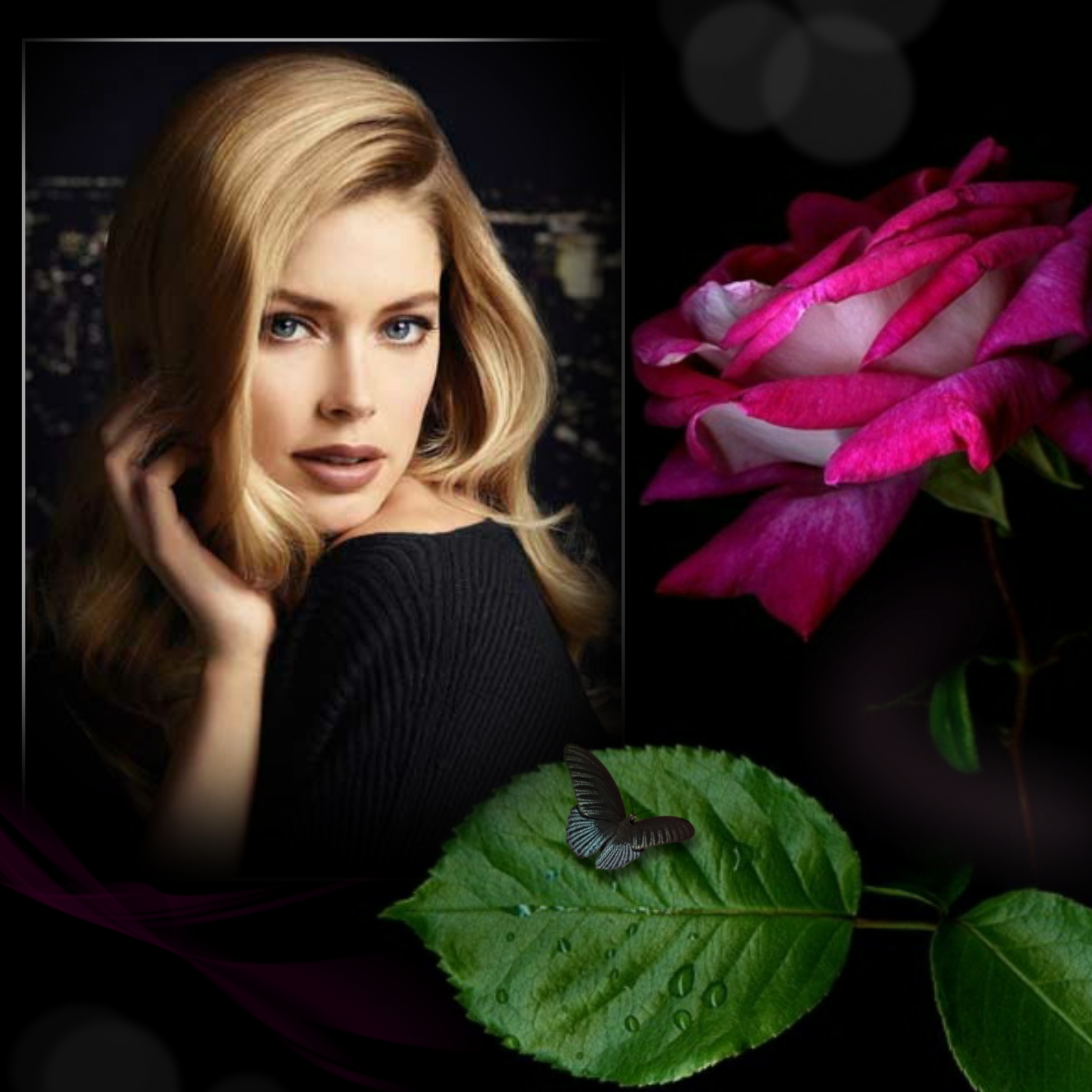 Elizabeth's THINKING OF/MISSING YOU 🌷2/4 - Missingyou Pink Rose ...