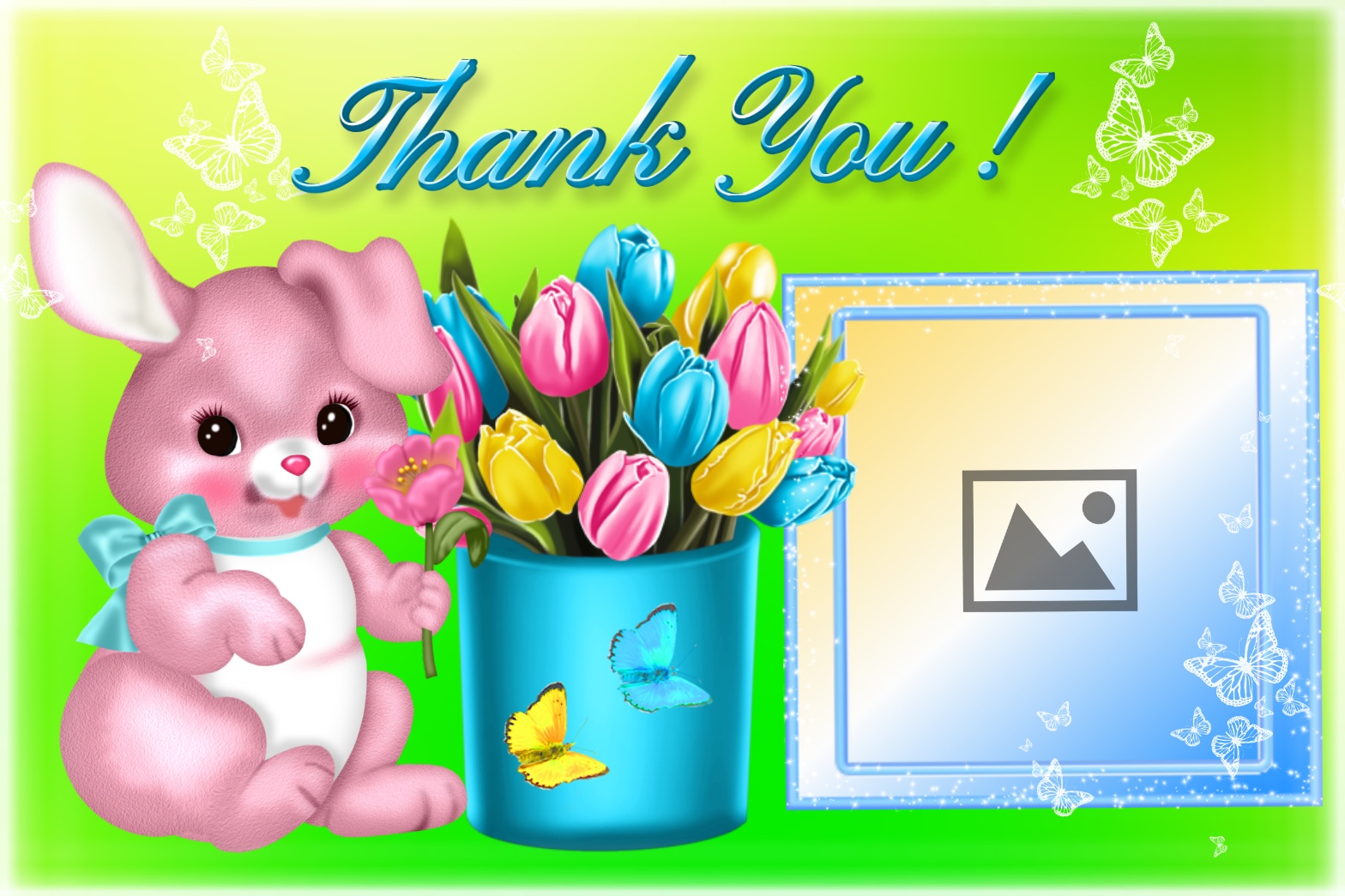 Sinnlich's Thank You Frames - 2023 - Pink Bunnie Sinnlich Thank You ...