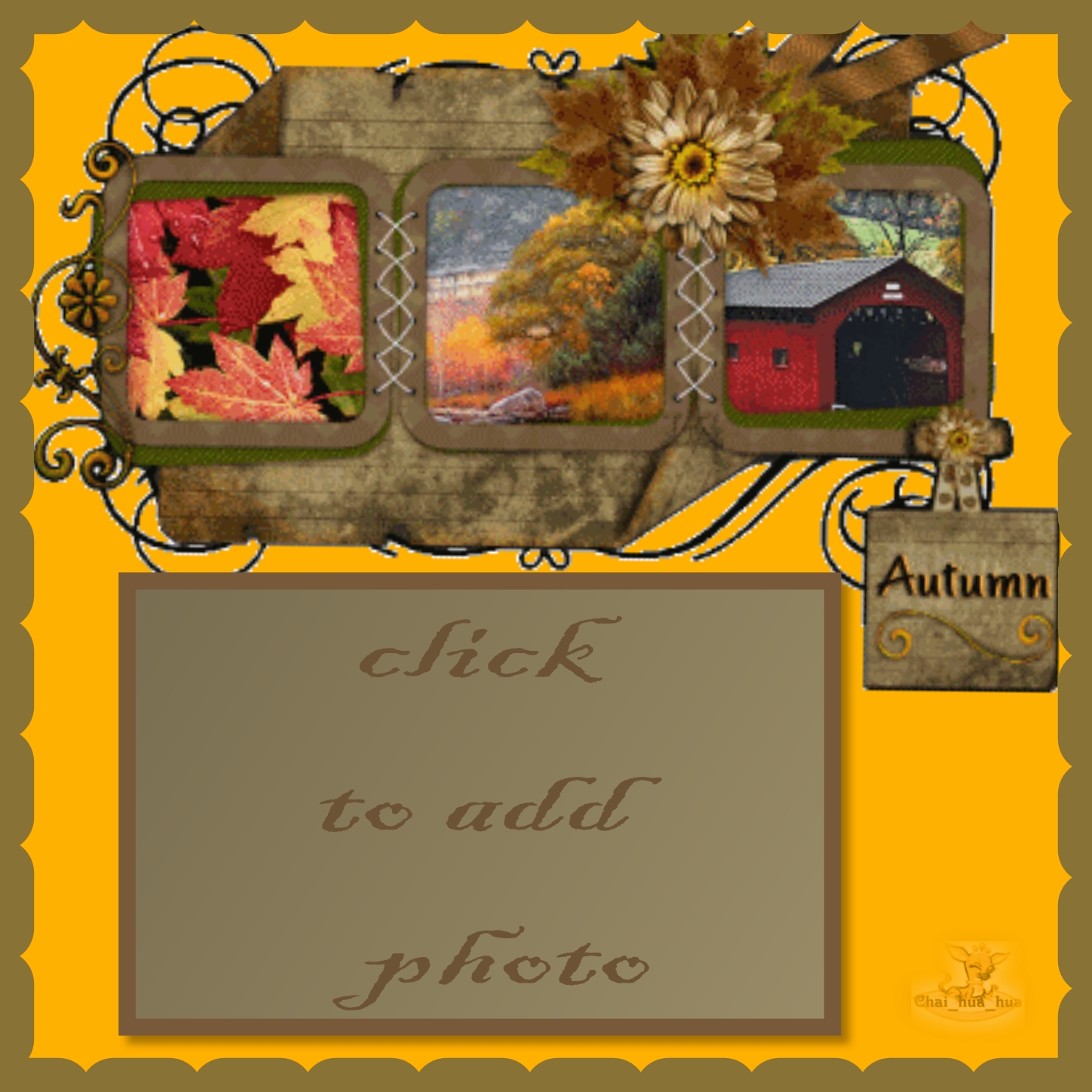 Chai_hua_hua's Fall Frames 2008 November Animated Fall Slide Show