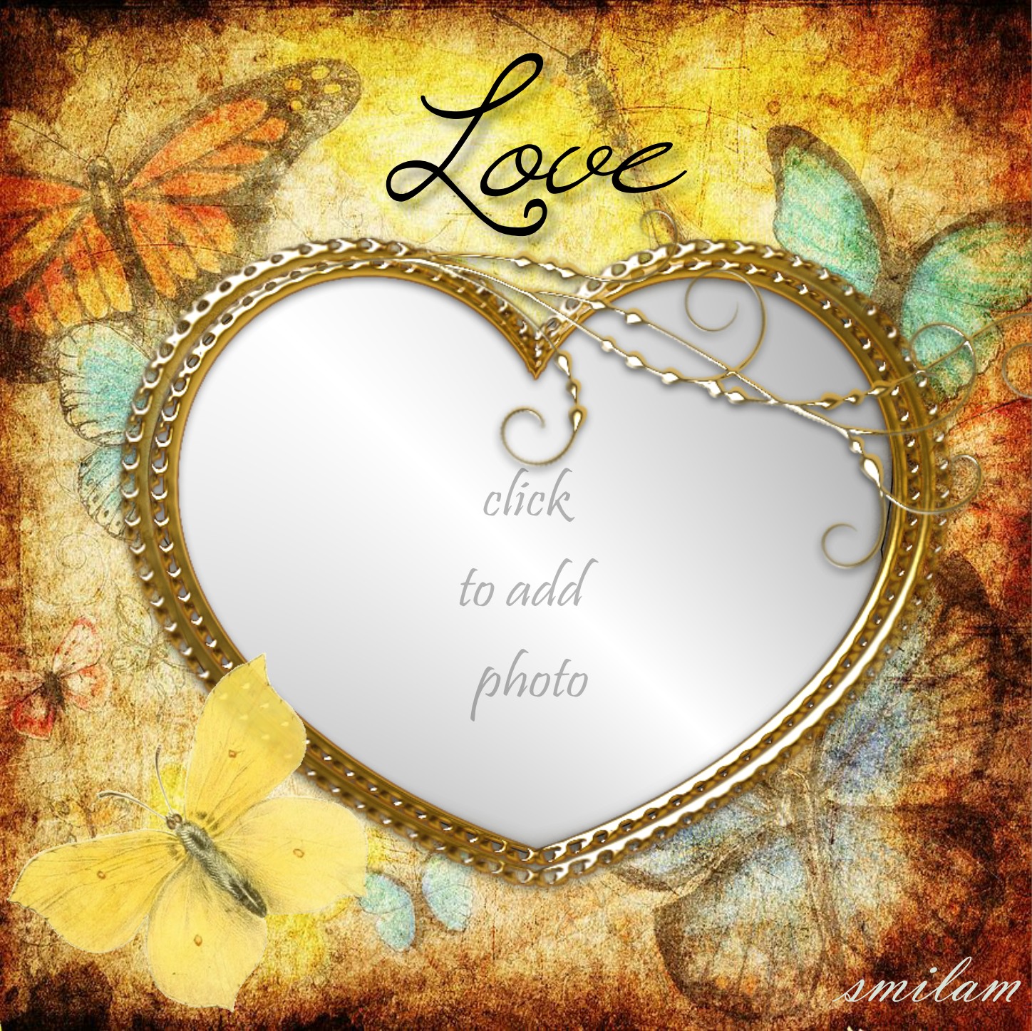 smilam's I Love You Frames I LOVE YOU Love Frame Love Frame. Love