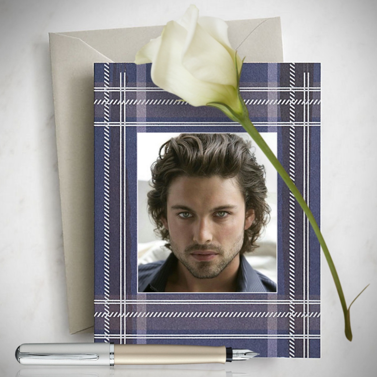 Jezebel64's Stationery Card Love My Guy Thinking Of You Card Love