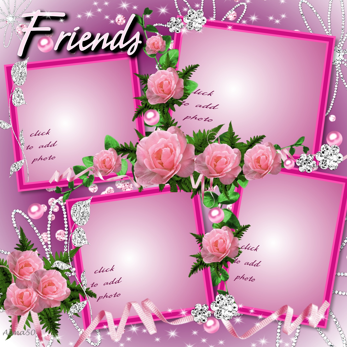 alma50's Best Friends Forever Frames 2010 April 2010 August 2010