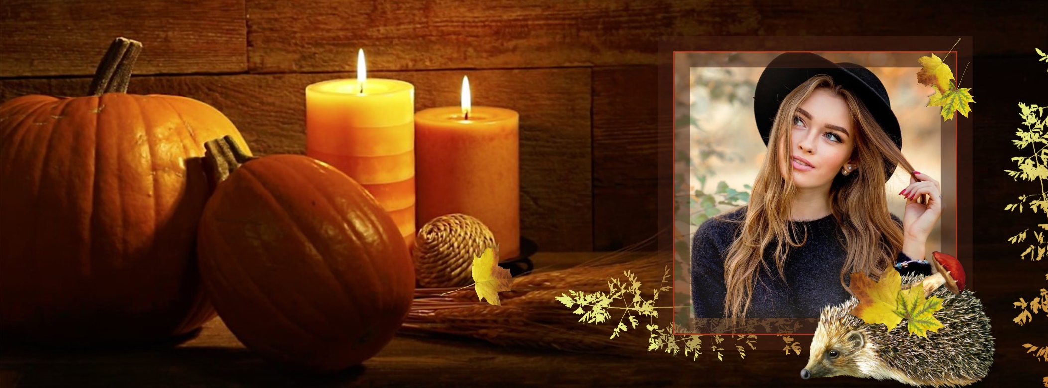 Elizabeth's FACEBOOK PROFILE COVER 🟦 Autumn Facebook Profile Cover