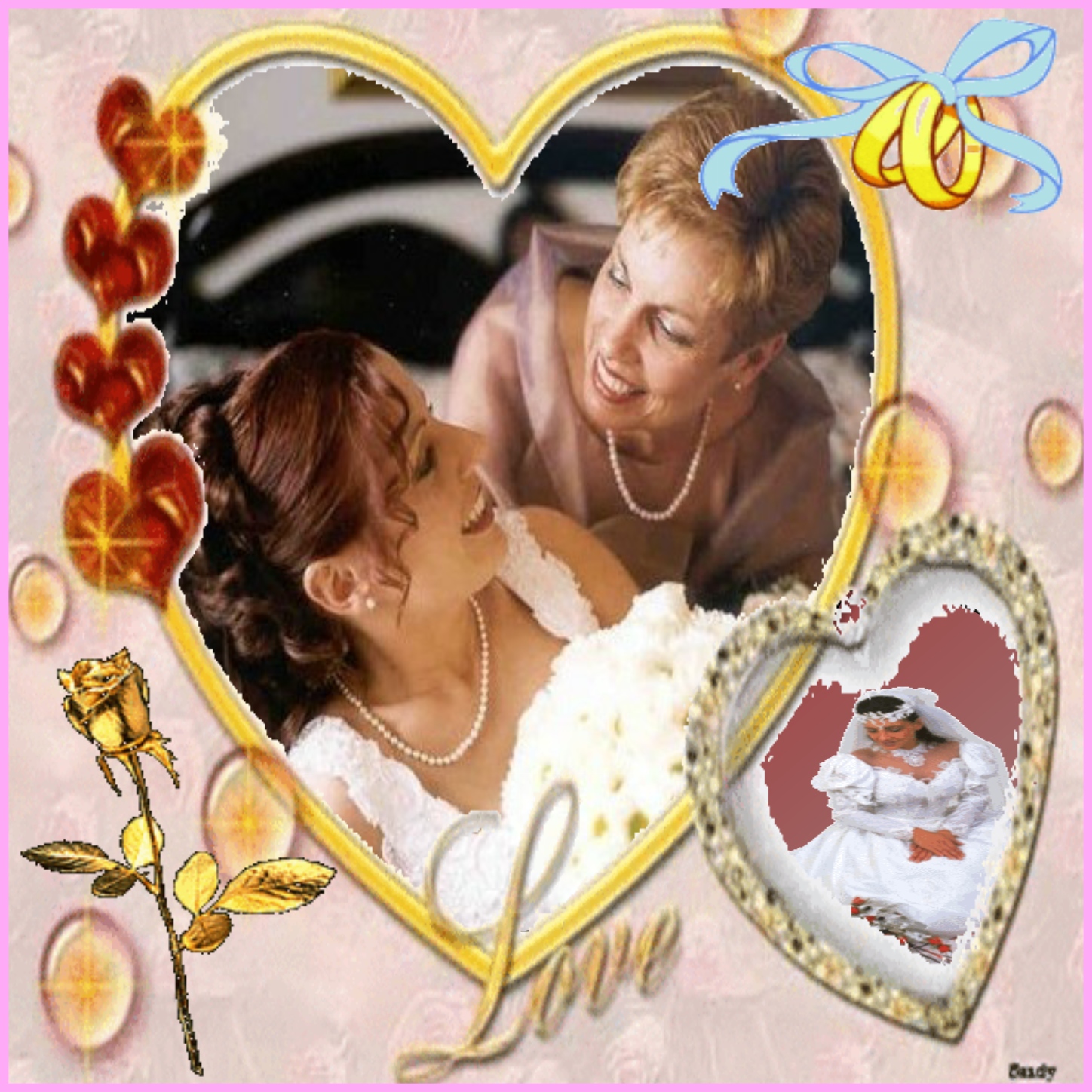 Zostream Picture Frames Mother And Daughter Love Thank