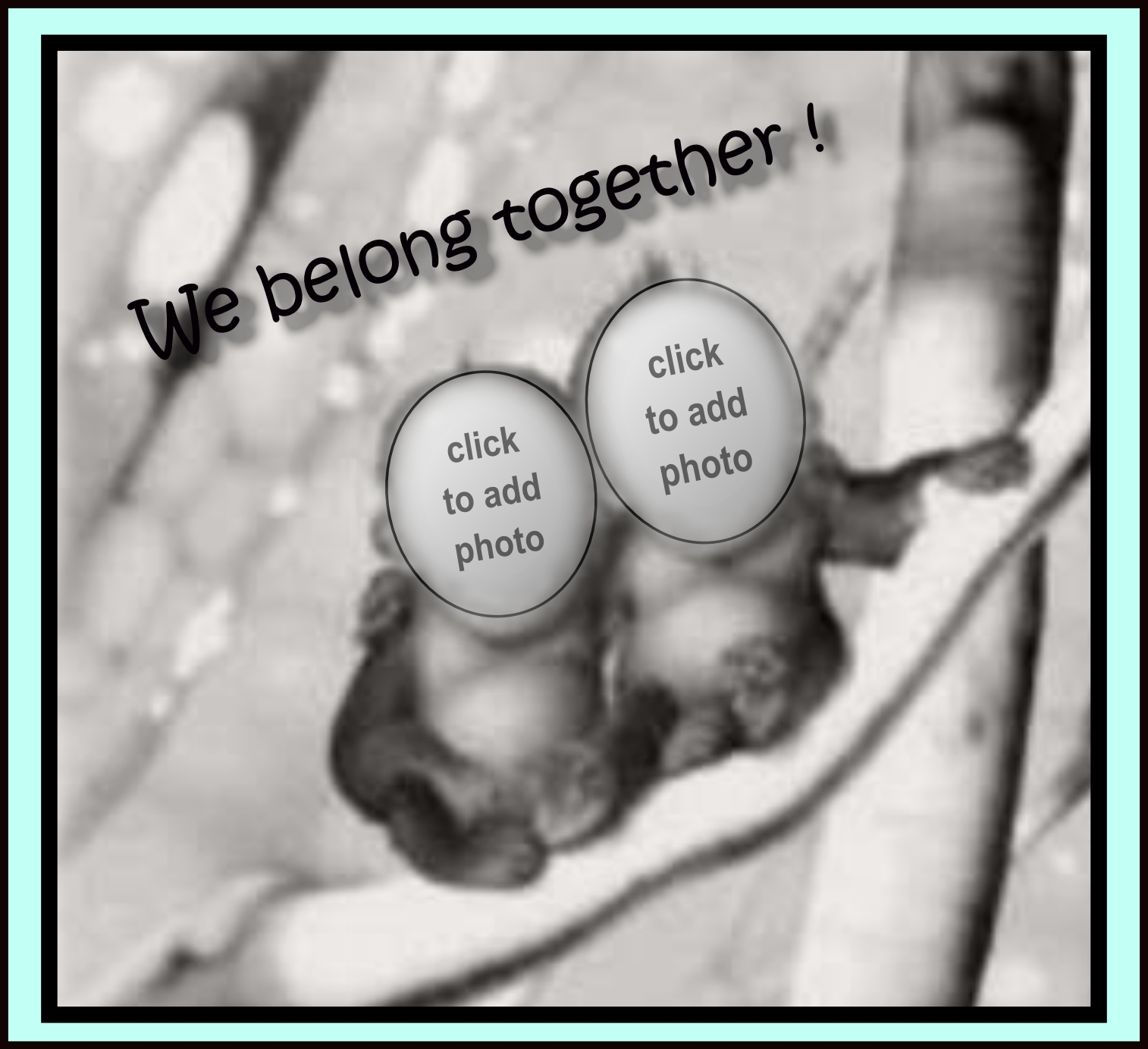 smilam's I Love You Frames We Belong Together, Fun Frame Fun Frame