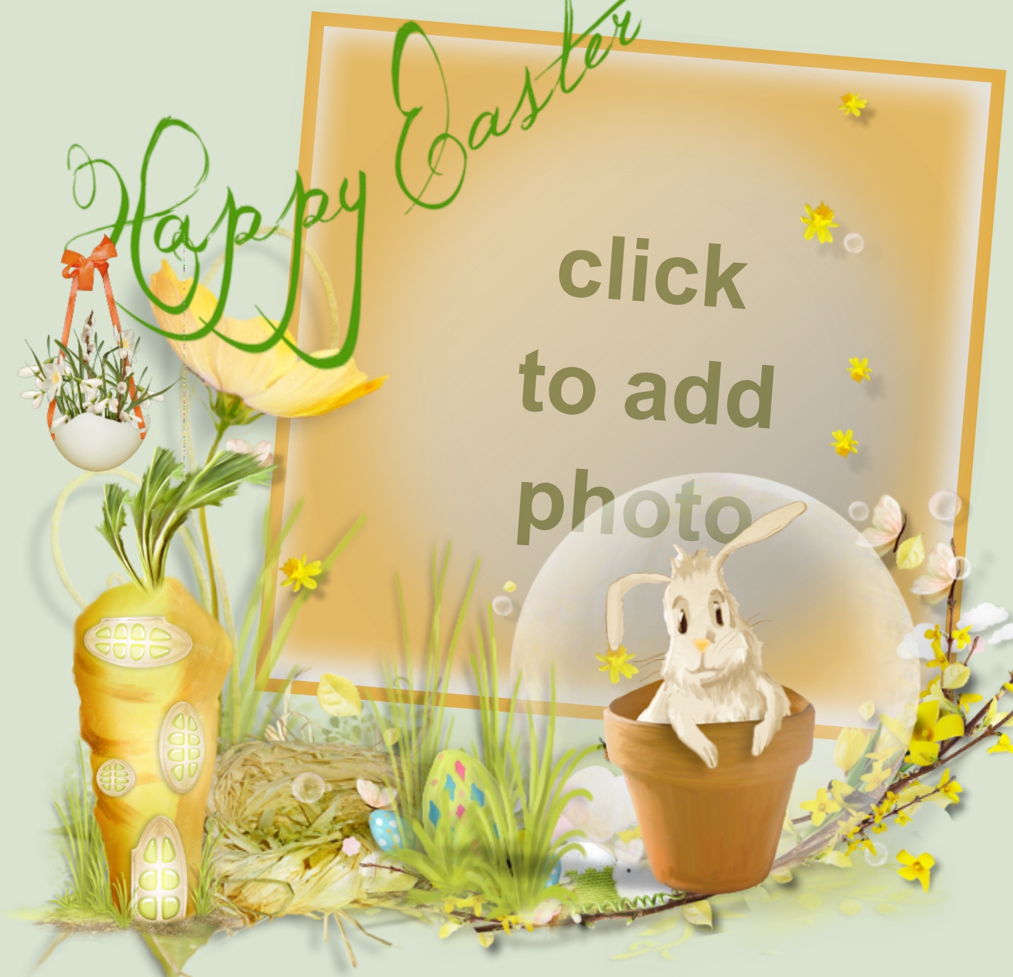 elly2's Easter Sunday Frames - 2011 April - 2012 - Happy Easter pasen ...