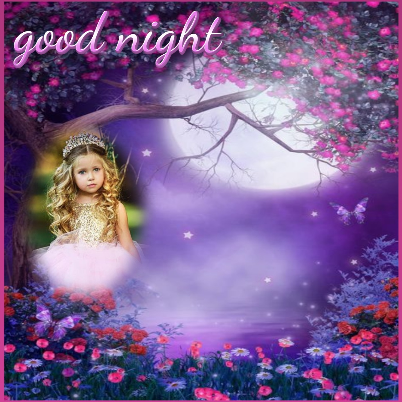 Mmhartley2's Everything Stream GoodNight Flowers Moon GoodNight