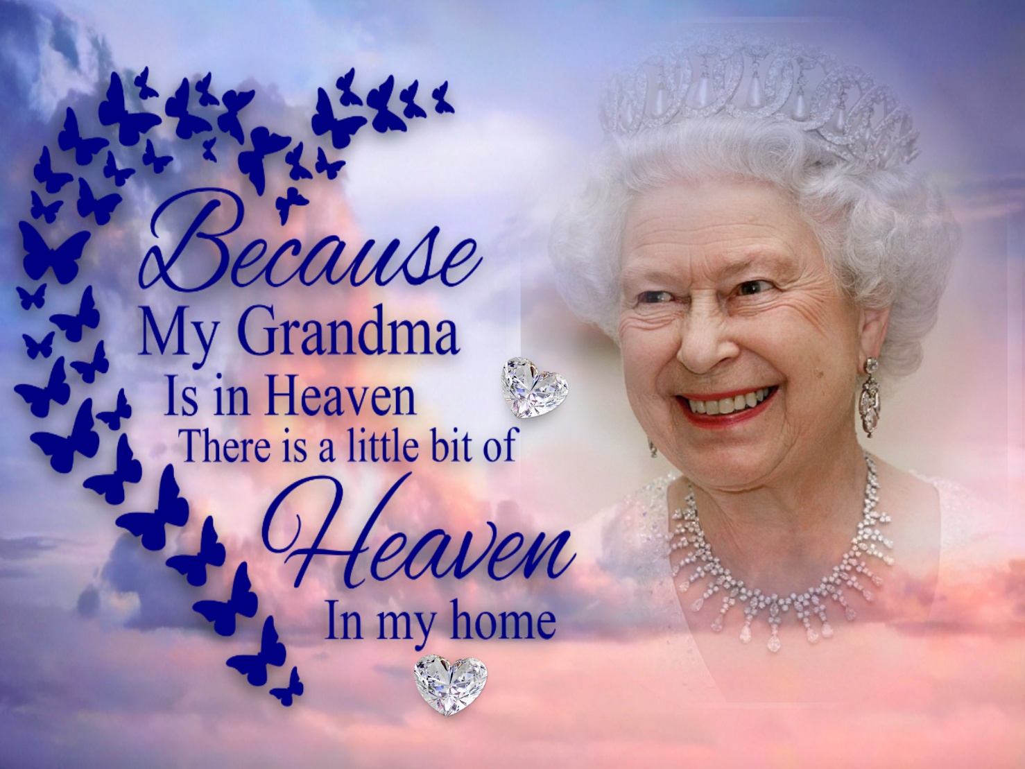 Elizabeth's IN MEMORY 🌤 - Grandma In Heaven Loss Never Forgotten ...