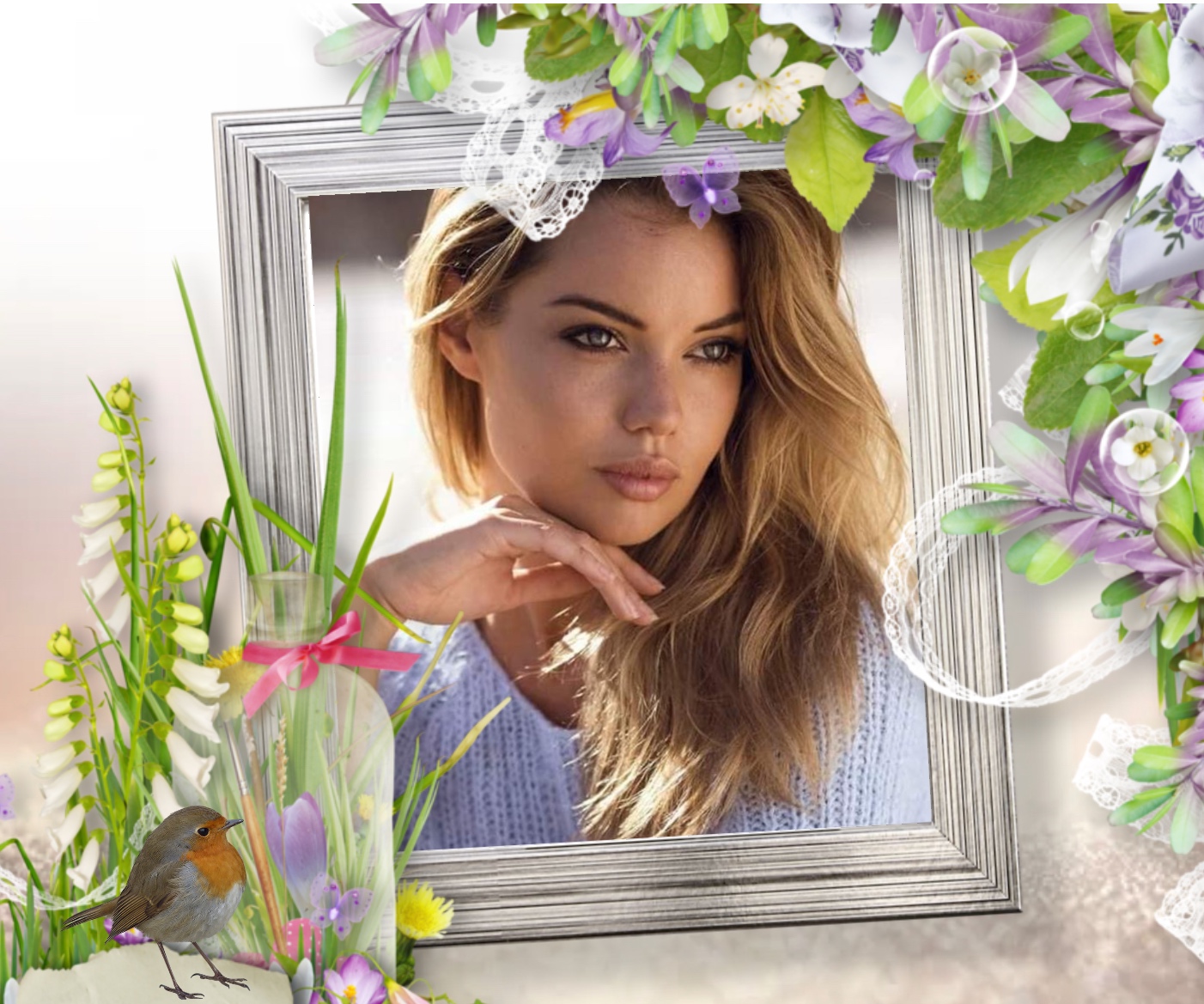 Nette's Spring, Easter Frames🌻🐣 Spring/Easter2023 Flowers Spring