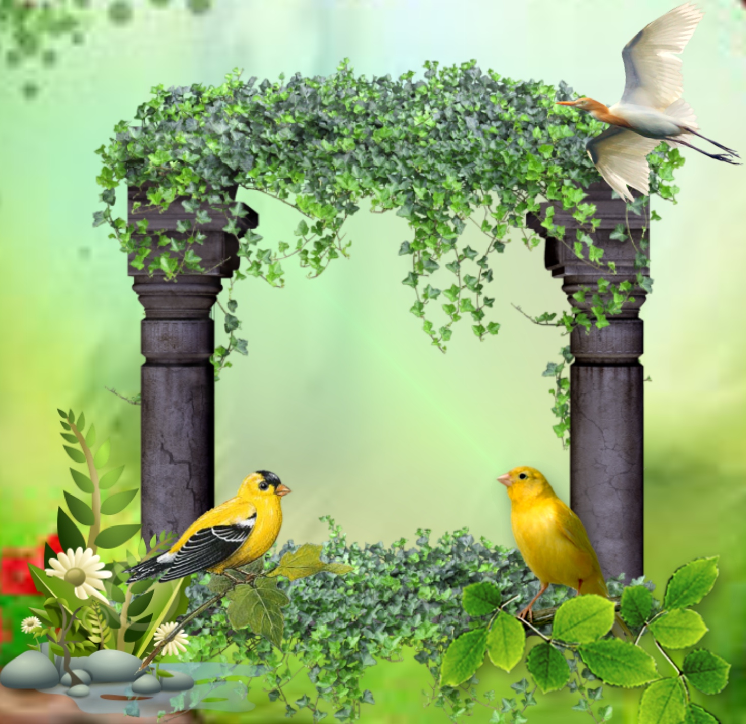 Emily50's Kimi Art Frames Nature Photo Frame Ghy01 kimi Art