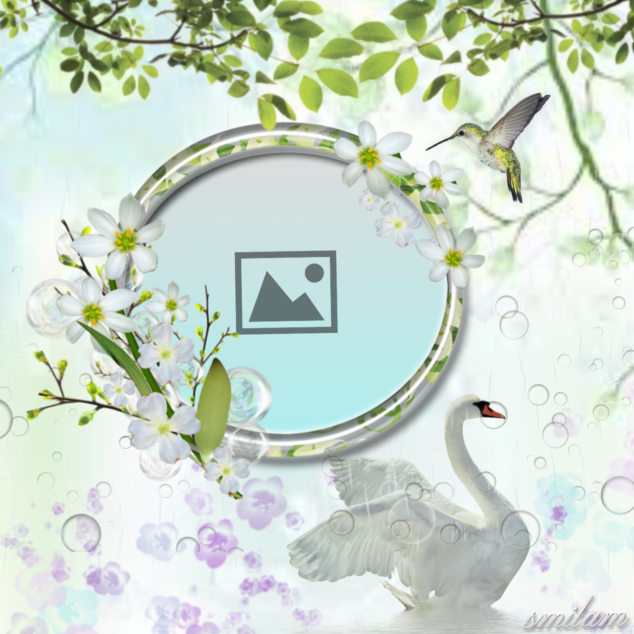 smilam's Spring and Easter Frames - Happy Easter! - Spring Frame ...