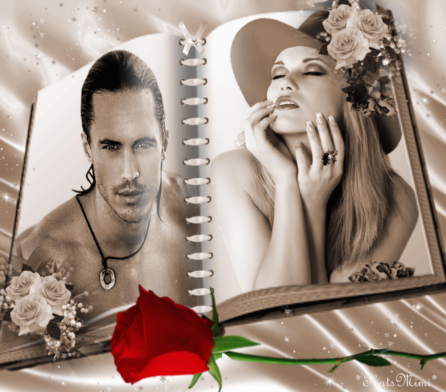 ThatsMimi's I Love You Frames - 2013 April - ~*~ Love In Sepia ...