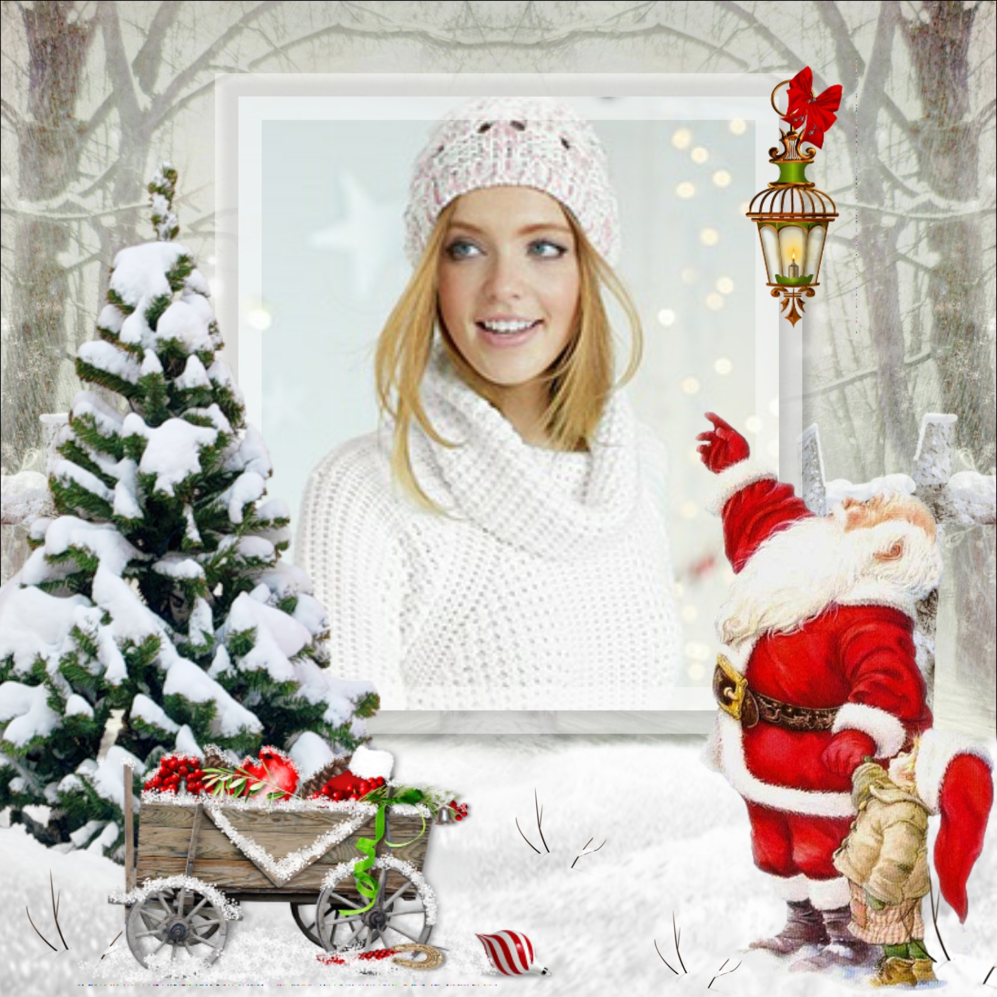 Nette's Winter Snow Frames☃️ ️ - WinterSnow 2016 - Snowy Winter ...