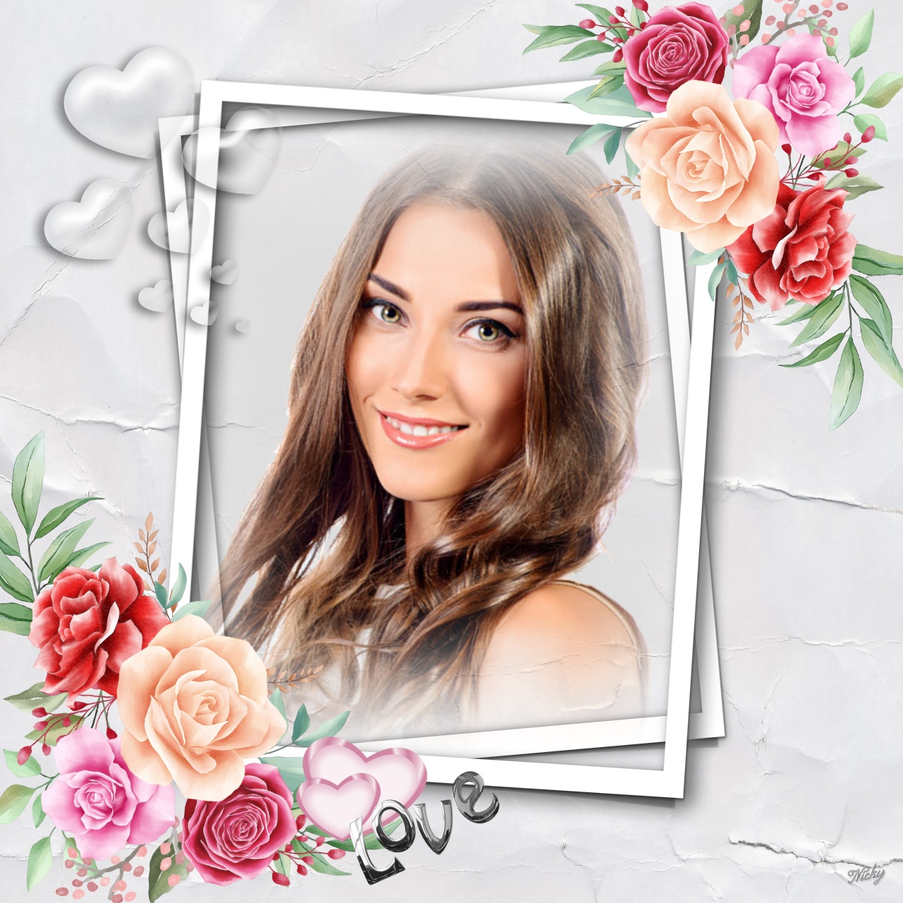 NICKY47's Fun Frames 2021 2021 Love Nicky47 Flowers Flores Amor