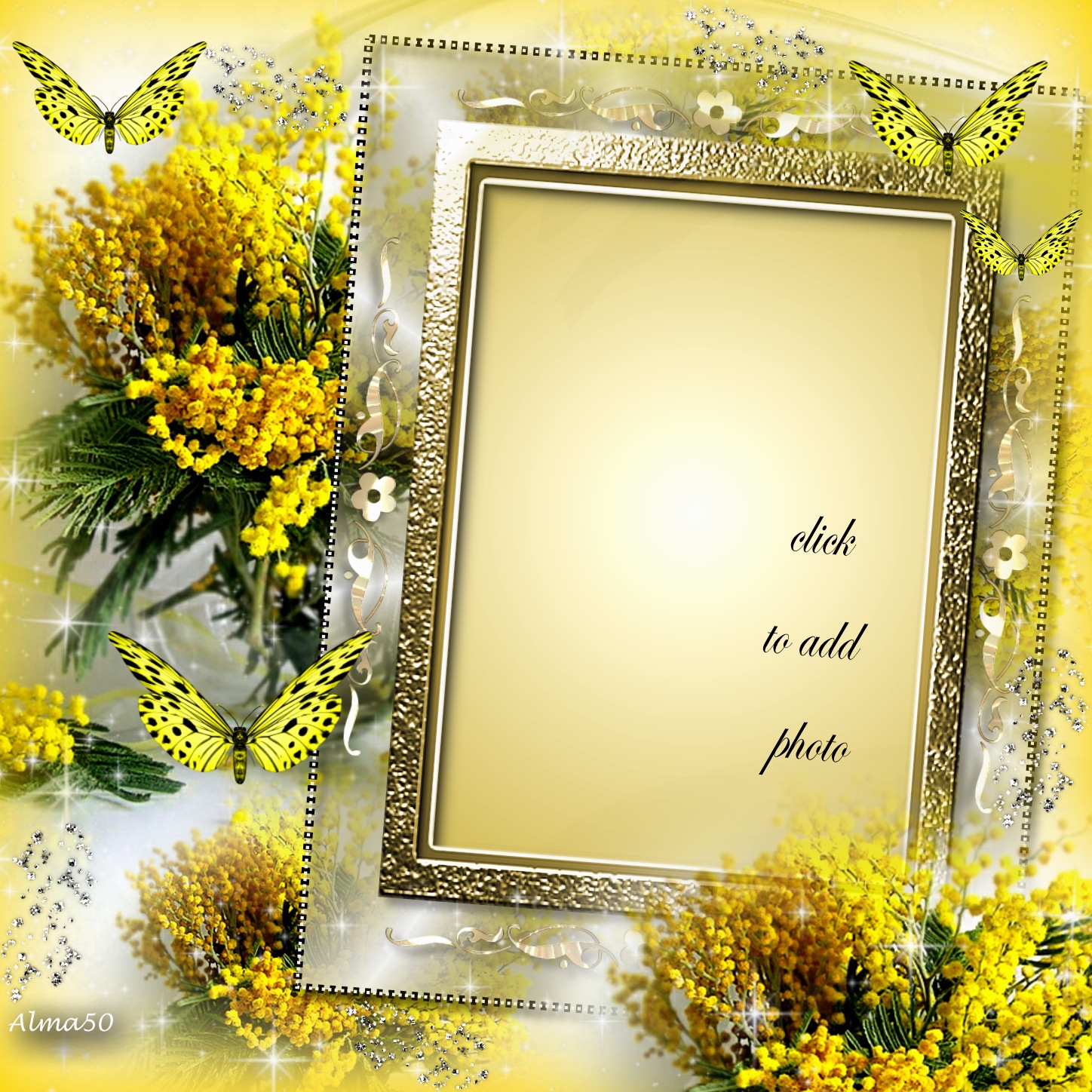 alma50's Other Photo Album Frames 2011 July Yellow Frame Alma50 photo Albums Yellow Frame