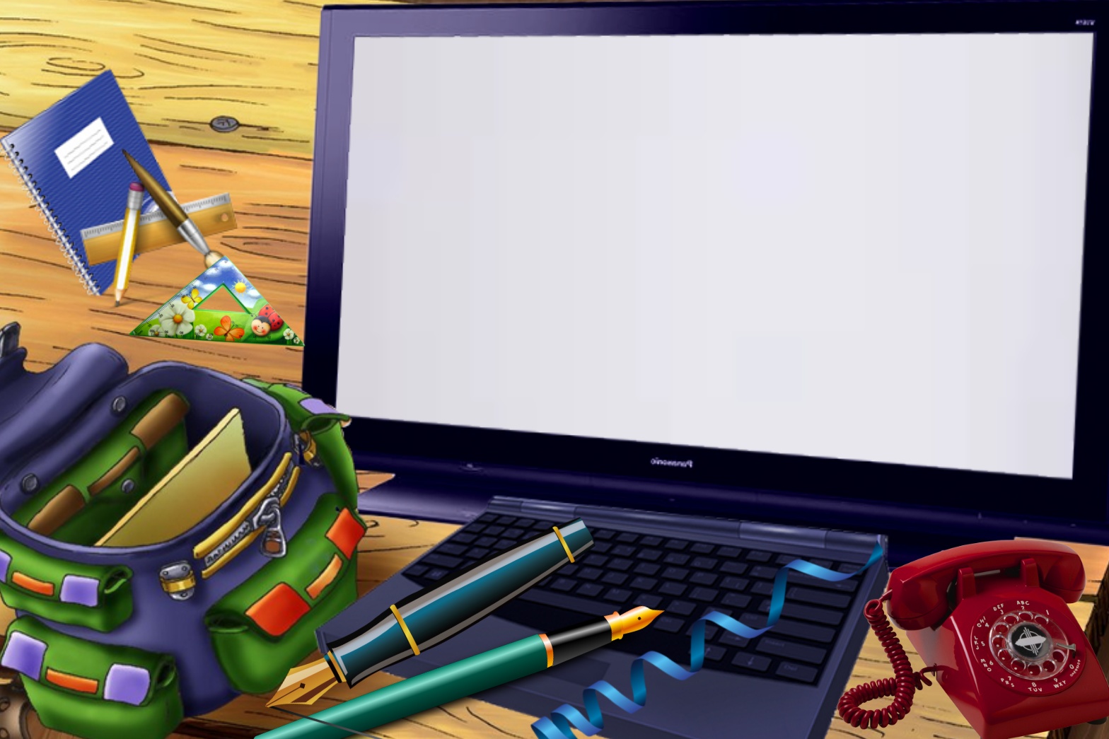 Emily50's Picture frame for children fall school