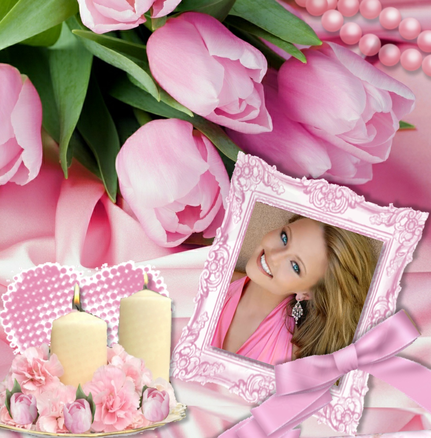 marialedesma1958's Girly Girl Frames 2011 October Beautiful Pink