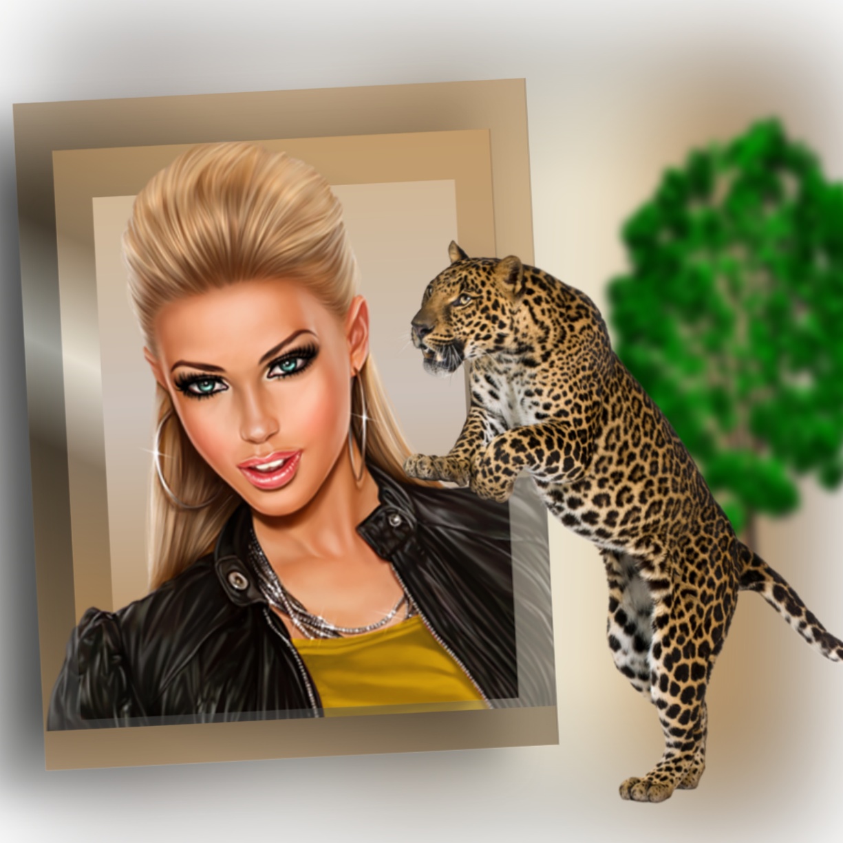 It'sMichelle's Wildlife Frames Cheetah Wildlife Cheetah Wildlife