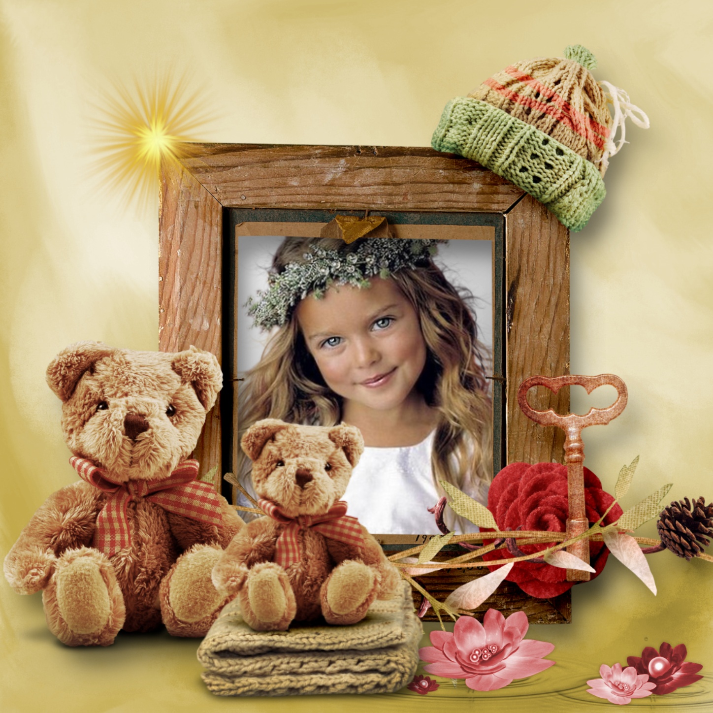 Nette's Kid Photo Frames🏄‍♀️🏂 2016 February 2016 March Kids Photo