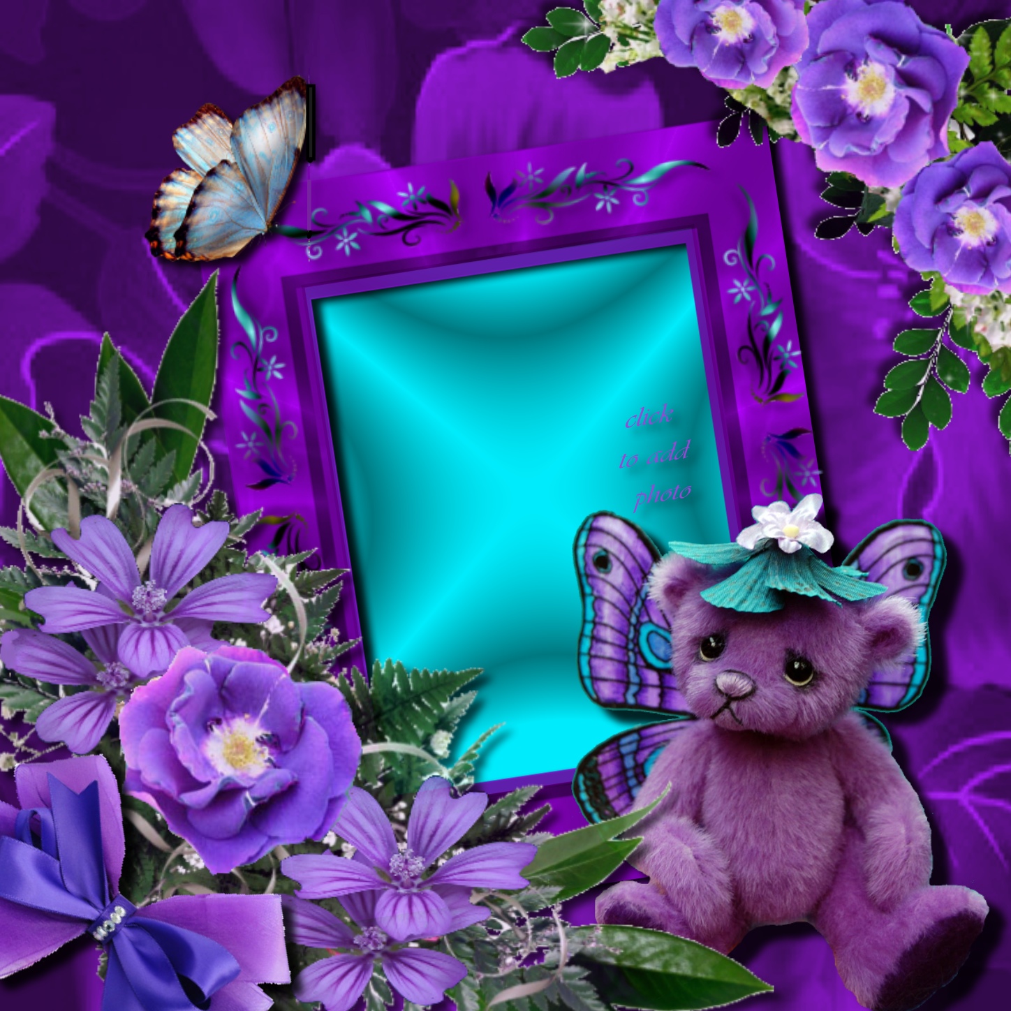 marialedesma1958's Girly Girl Frames 2012 July Purple Rush Move