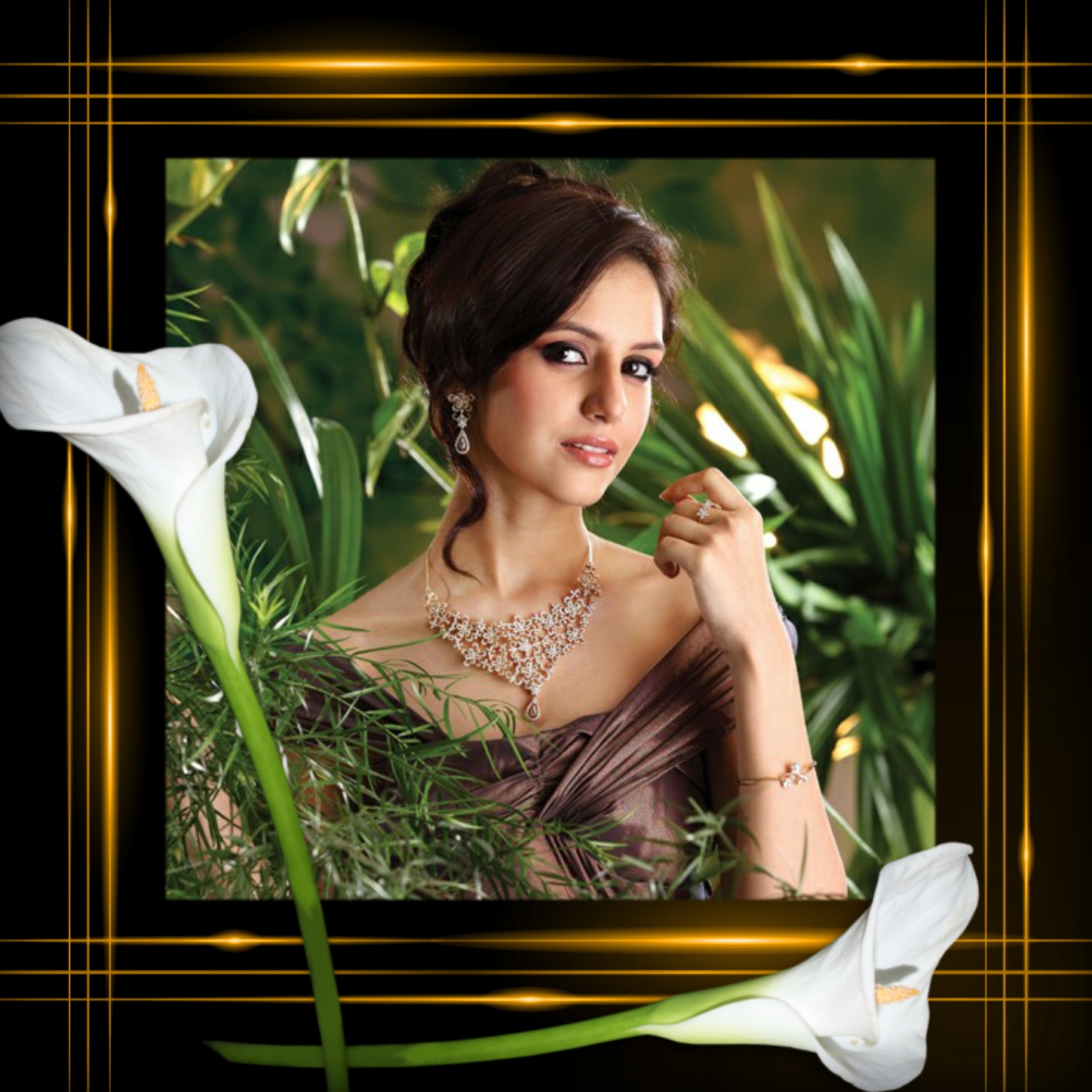 Elizabeth's PICTURE FRAMES 🖼 2/2 Picture Frame Lilies Elizabeth