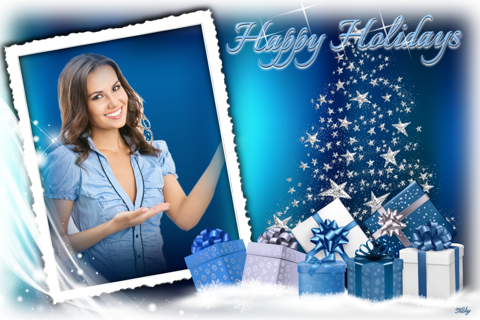 NICKY47's Christmas Frames 2020 Happy Holidays Christmas Nicky47