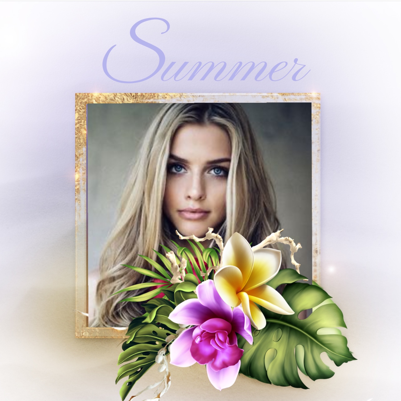 Nette's Summer Frames Summer Beach Nette Summer Beach Nette