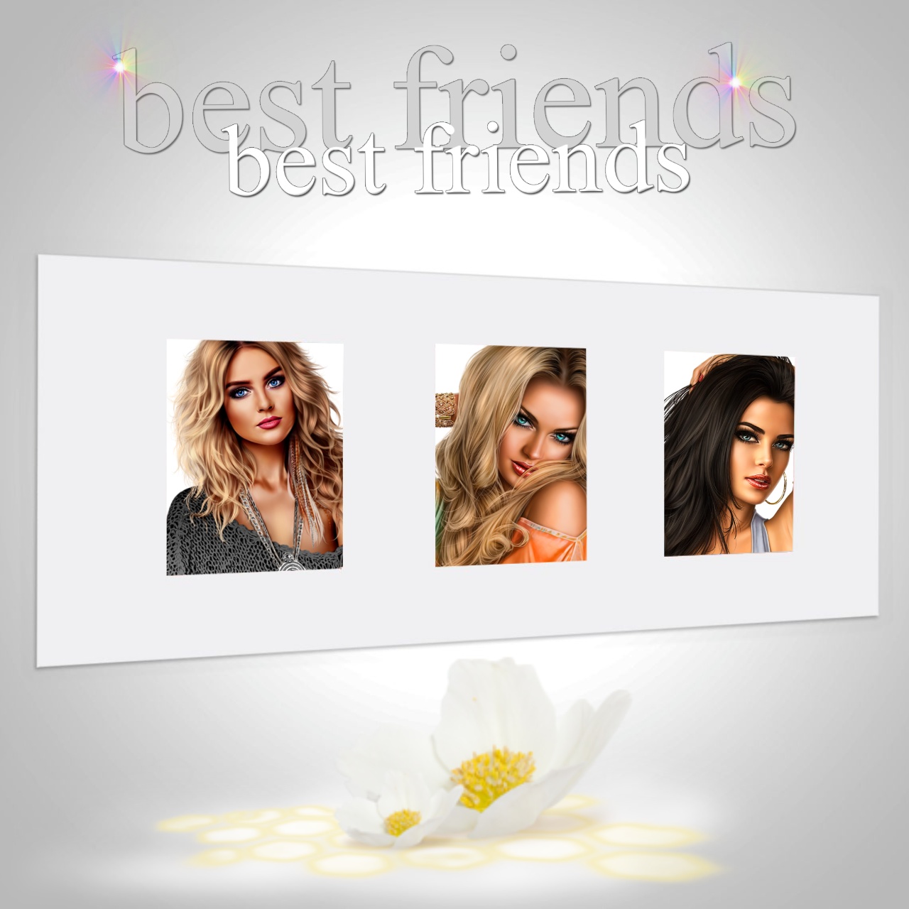 Nette's FamilyFrame Friends Frame Best Friends Best Friends Forever