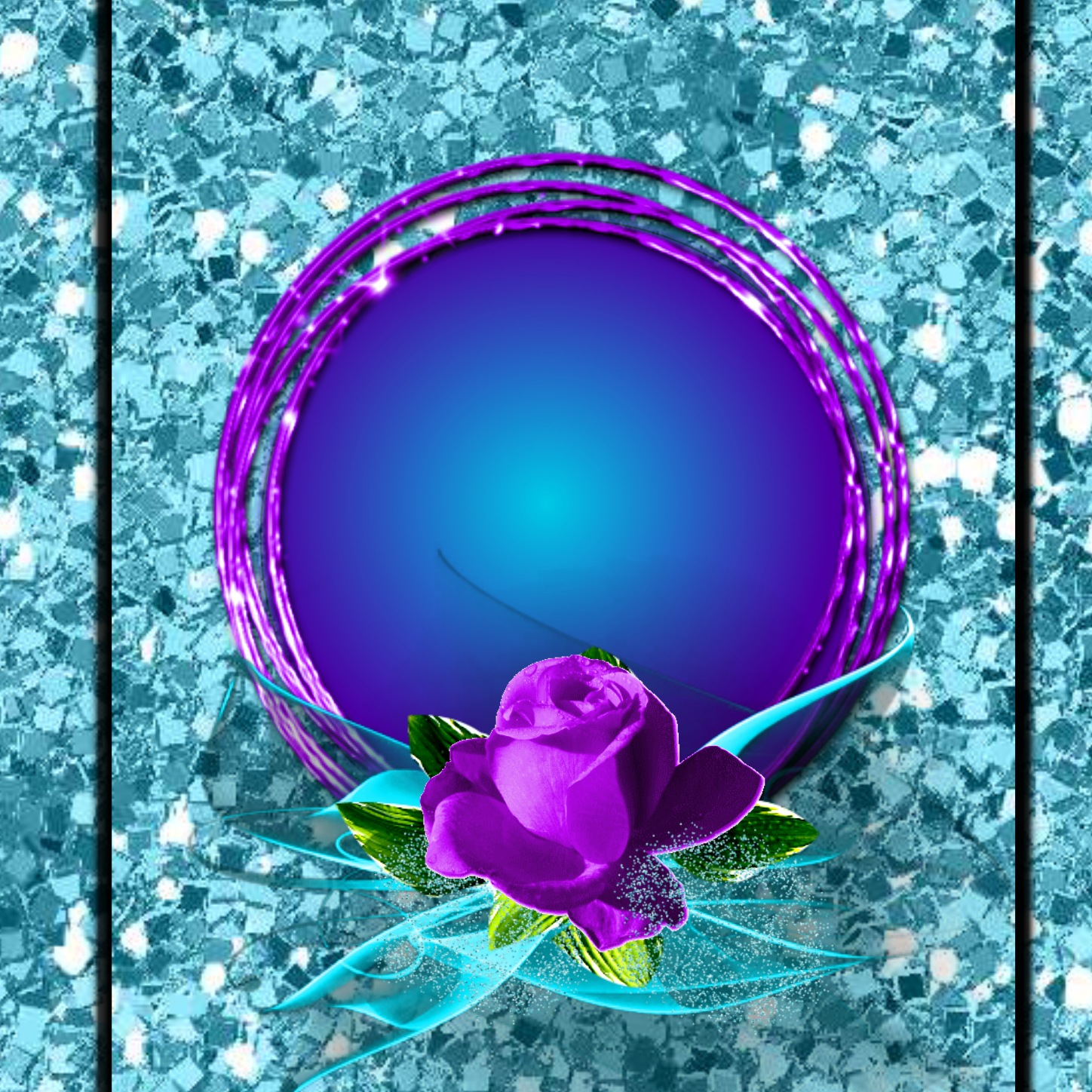 It'sMichelle's Fun Frames 2015 May Glitter frame Horror02 fun Frames Glitter frame