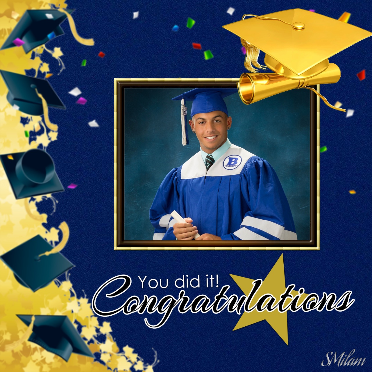 smilam's Things You Do Frames Graduation 2021 You Did It! You Did