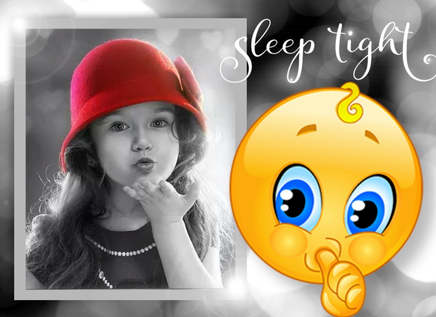 Elizabeth's GOOD MORNING/DAY/NIGHT ⭐️ 2/3 - Goodnight Smiley Emoji