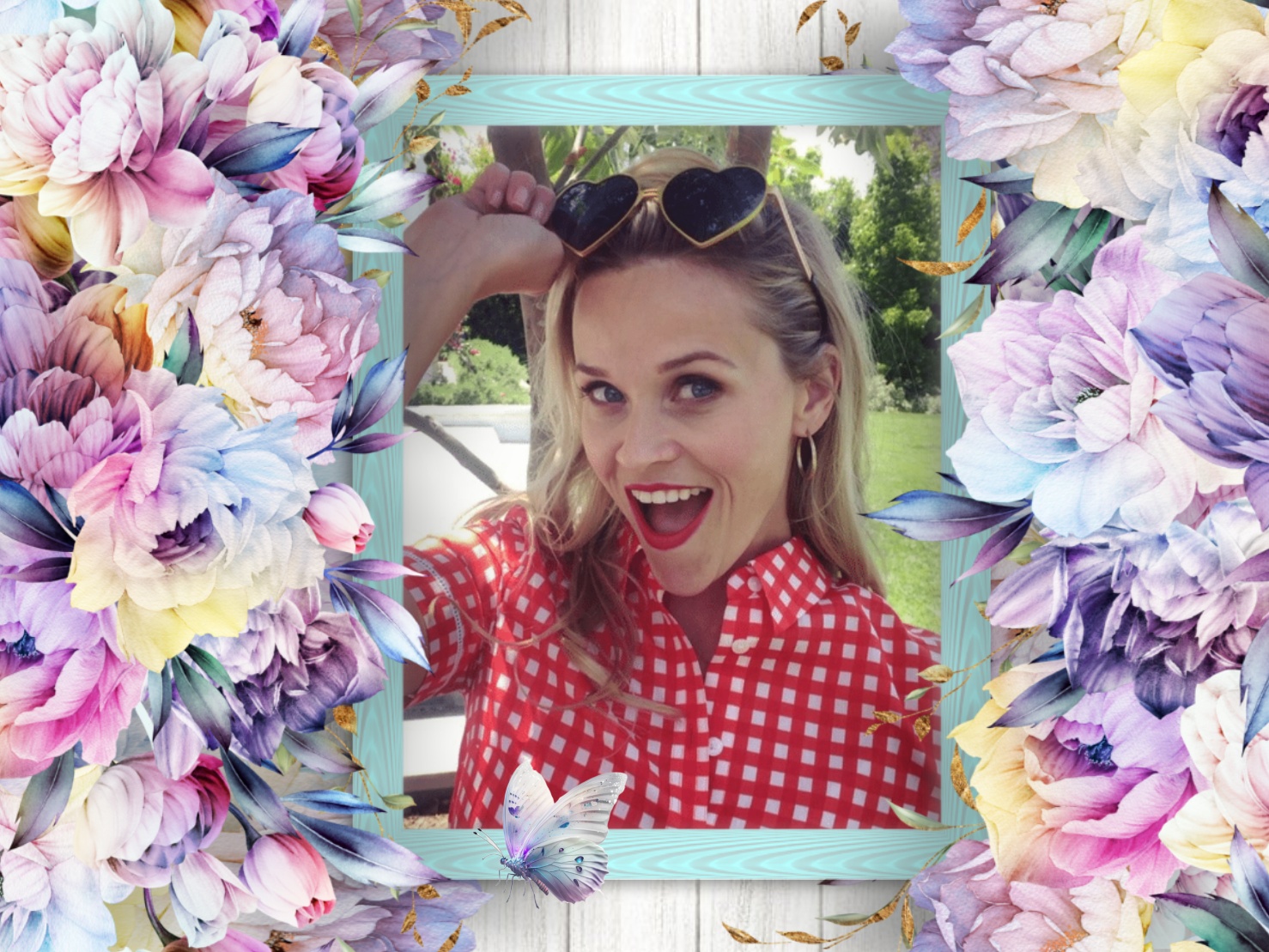 Elizabeth's FUN MIX 😀 2/3 - Fun Frame Floral Fun Multicolour Flower
