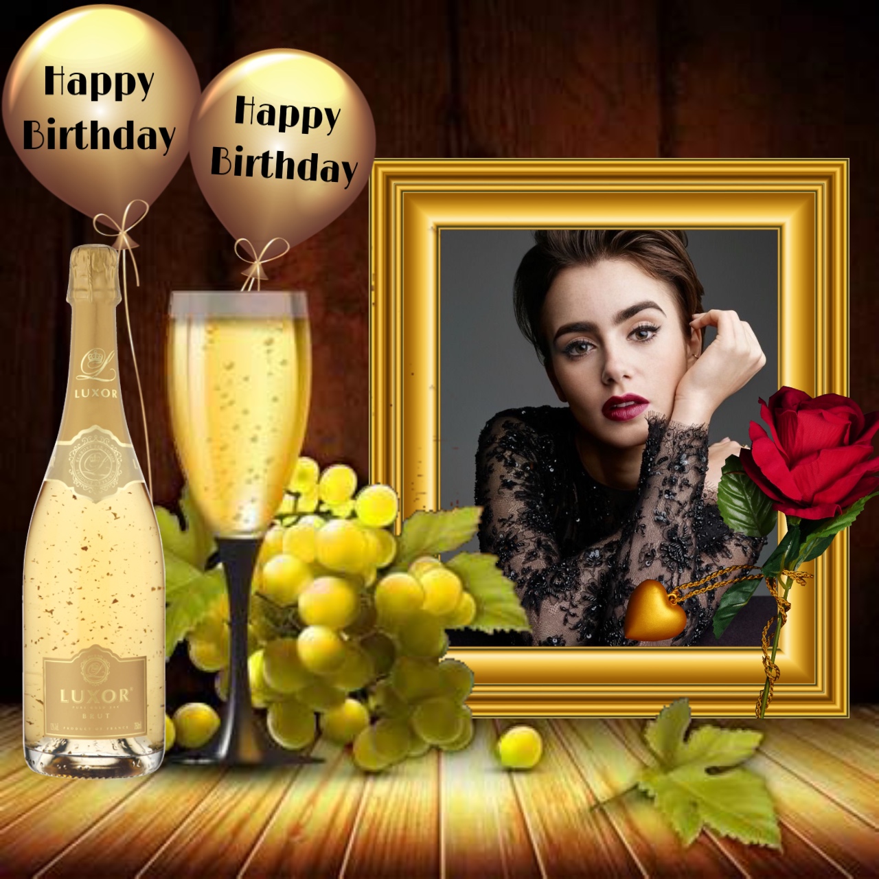 Nette's Birthday / congratulations Frame 🎉🎁 Happy birthday 2021