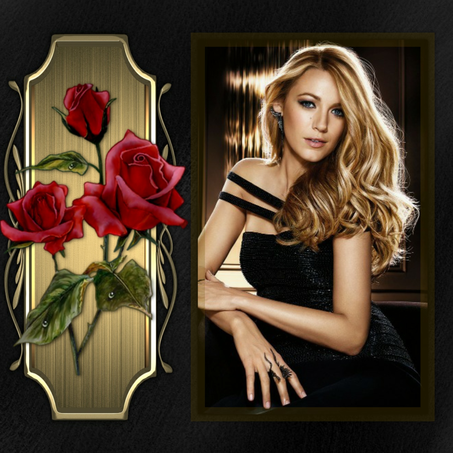 Elizabeth's VINTAGE/ANTIQUE 🌾 Vintage Red Rose Elizabeth Vintage